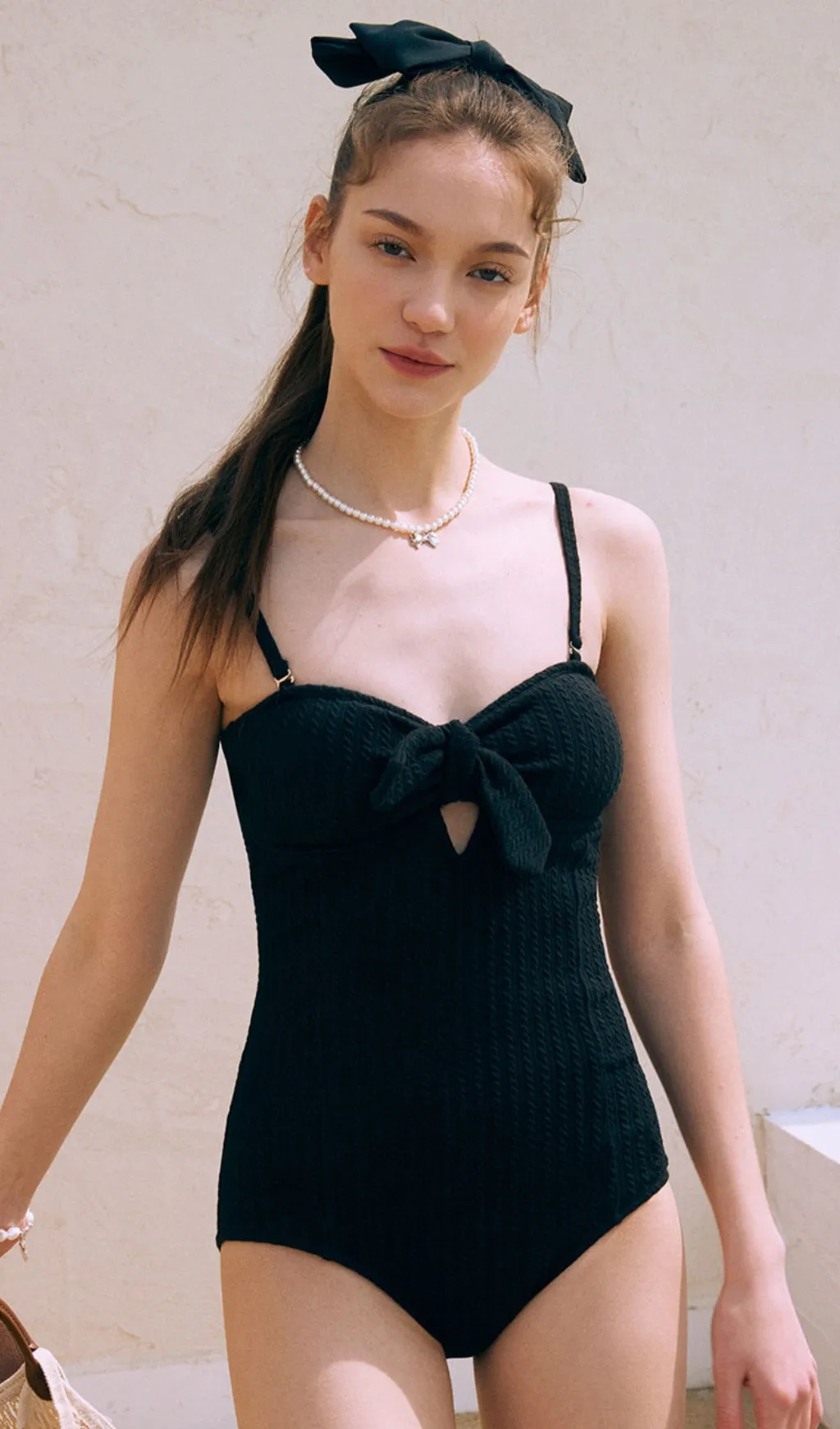 Dyanne Knot One-Piece Swimsuit Gloria Lanvin
