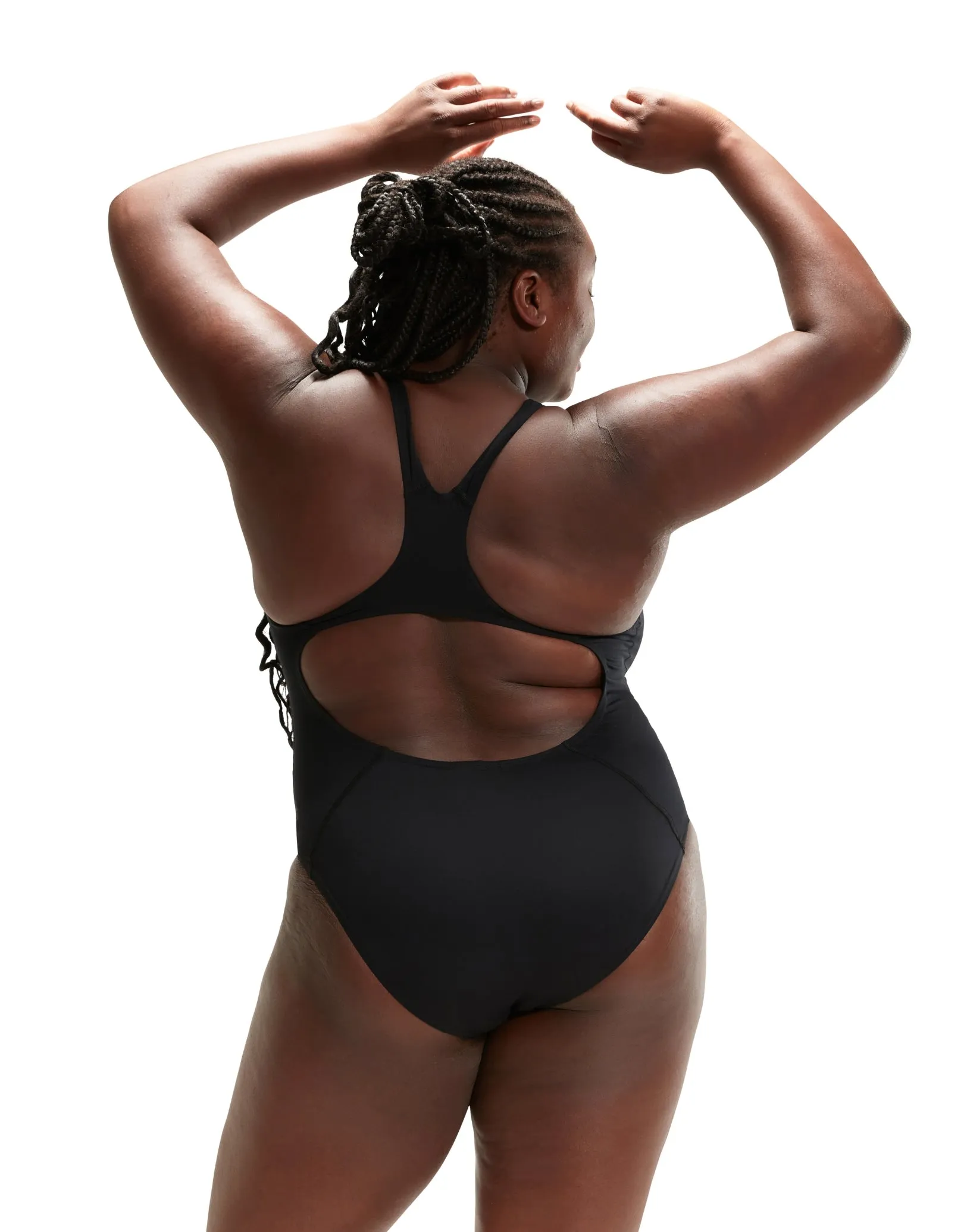 Endurance Plus Medalist Swimsuit - Black/Plus Size