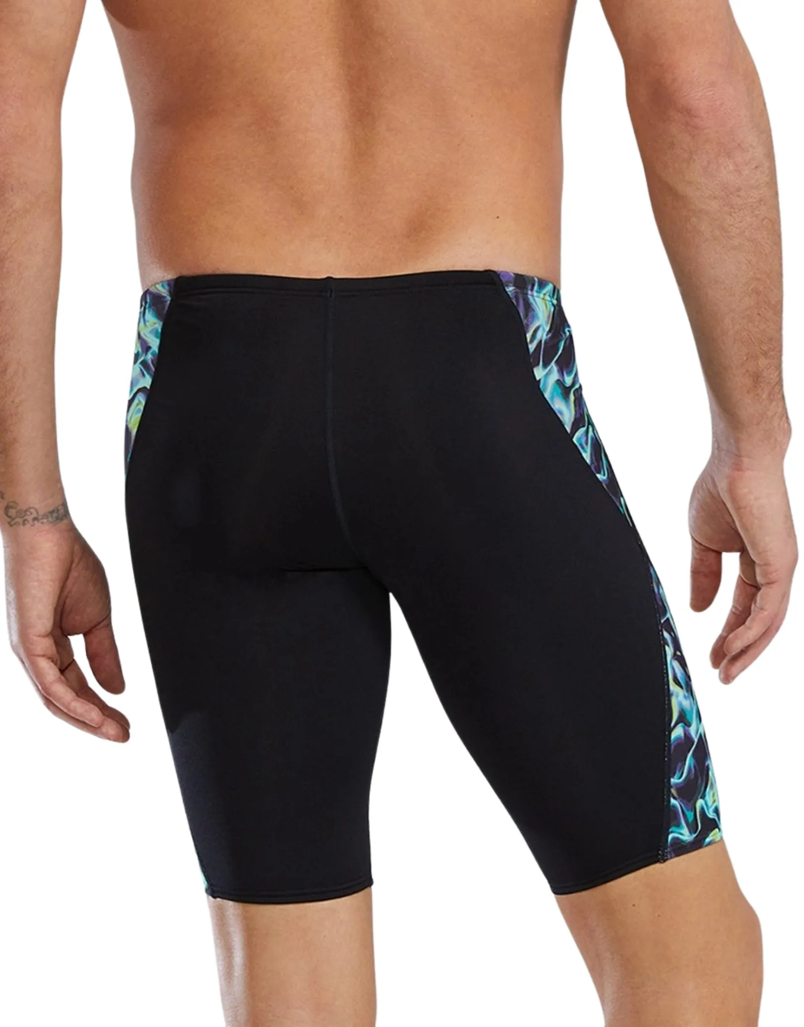 Energia Durafast Elite Blade Splice Swim Jammer - Black/Green