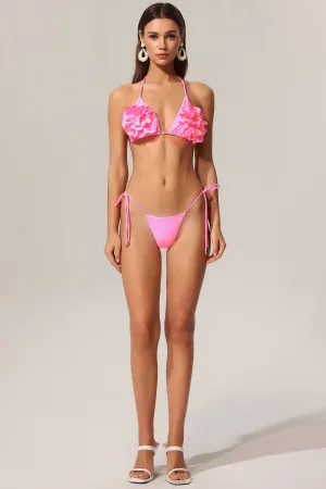 Euran Halter Flowers Bikini Gloria Lanvin