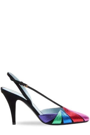 Foliefoliage Slingback Pumps