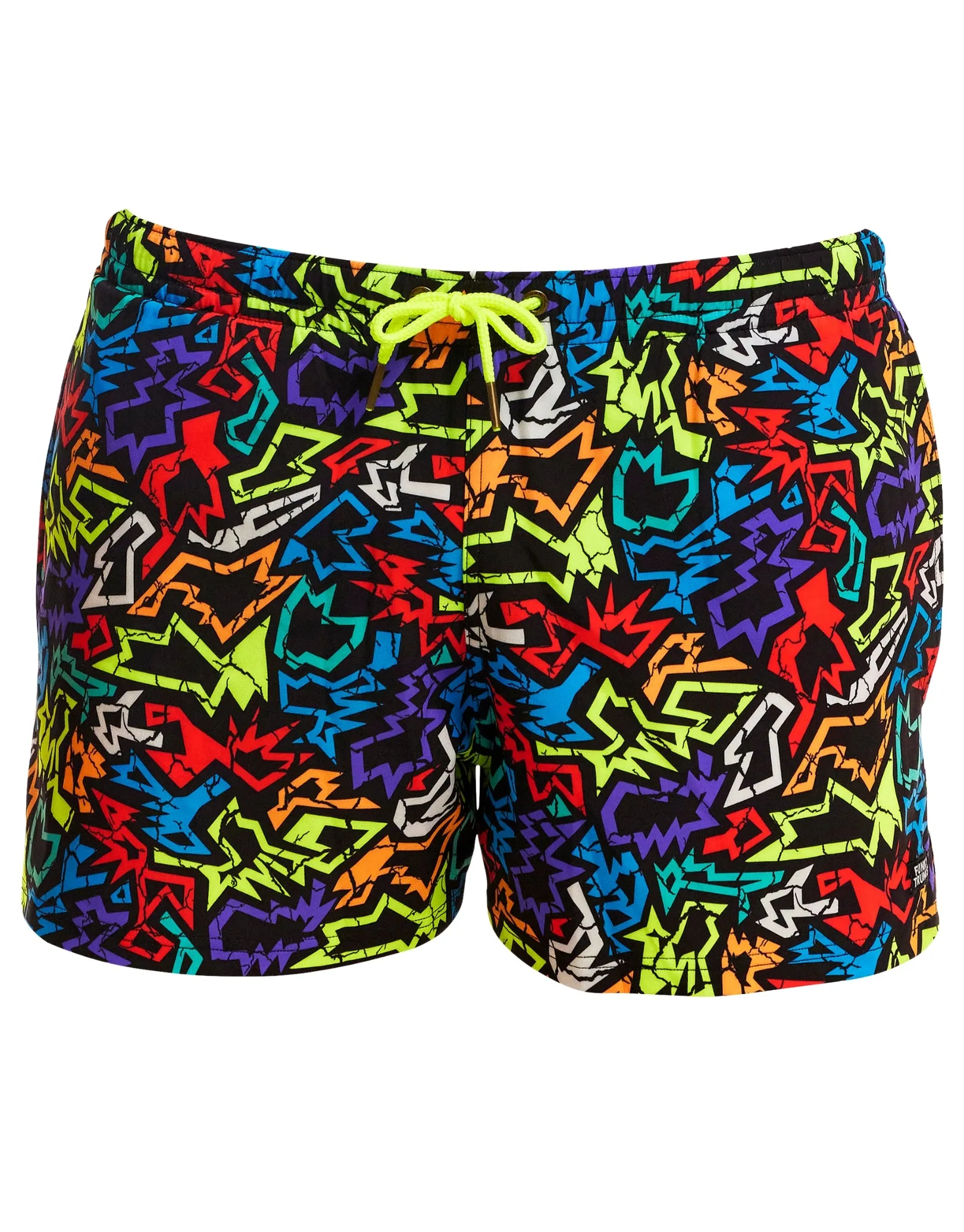 Funk Me Shorty Swim Shorts - Black/Multi
