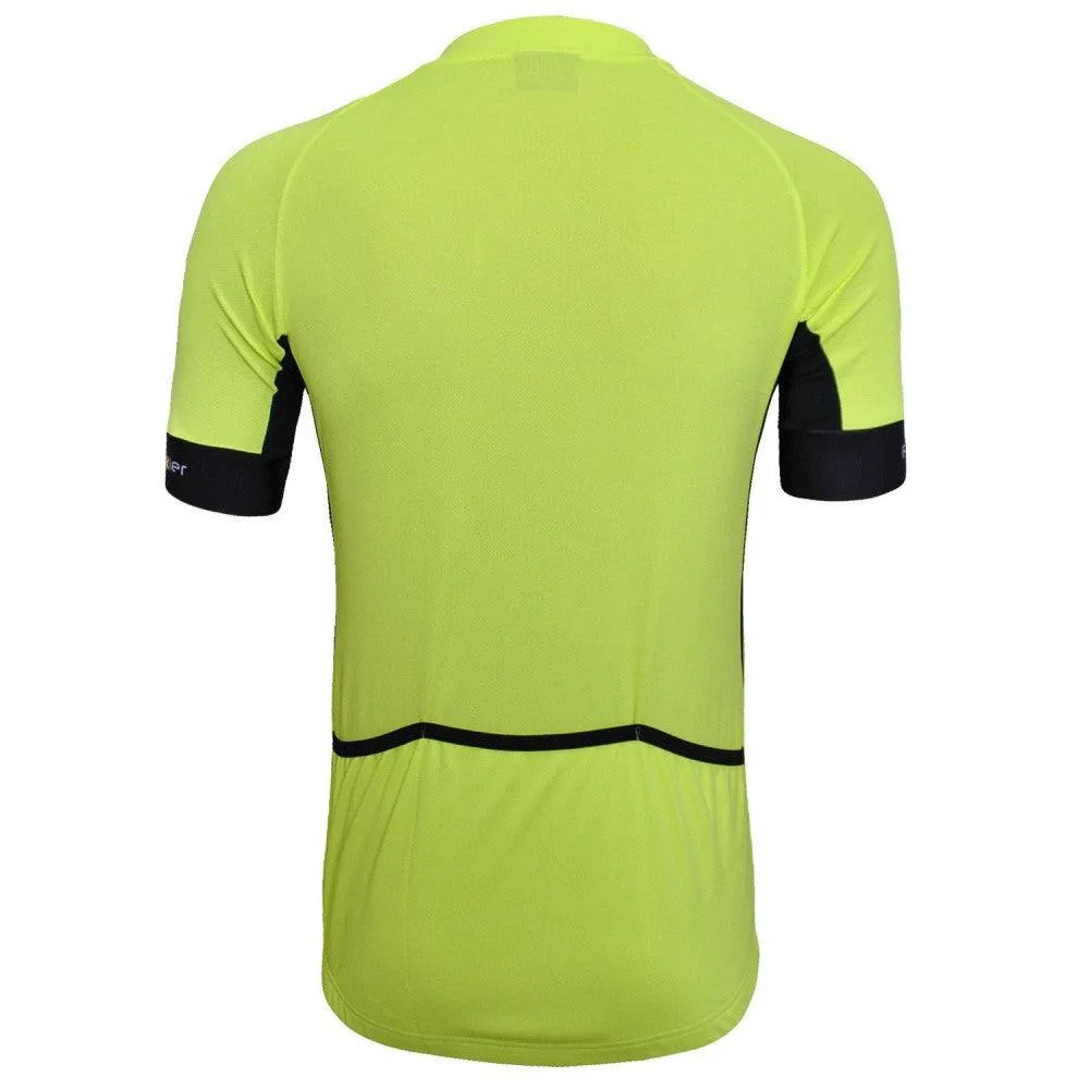 Funkier Cefalu Active Mens Cycling Jersey (Yellow)