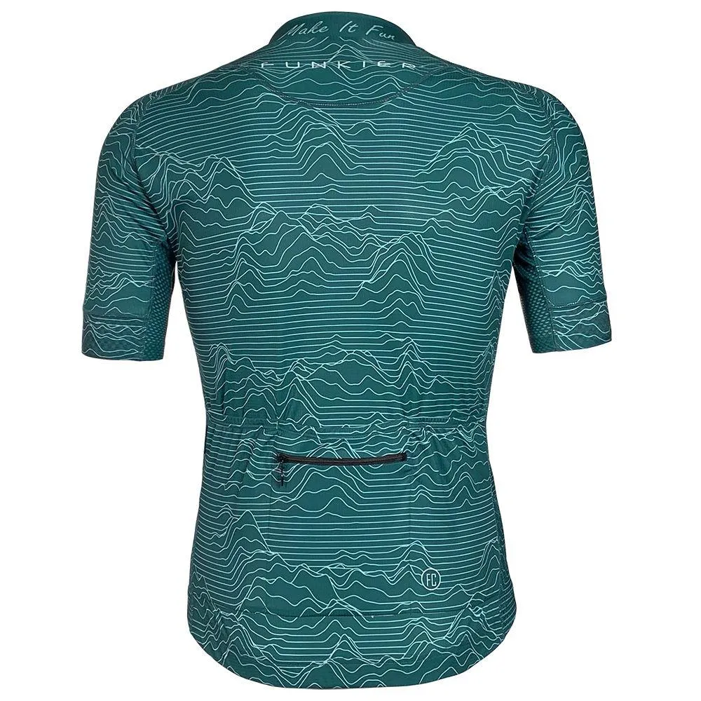 Funkier Rossini Pro Mens Cycling Jersey (Green)