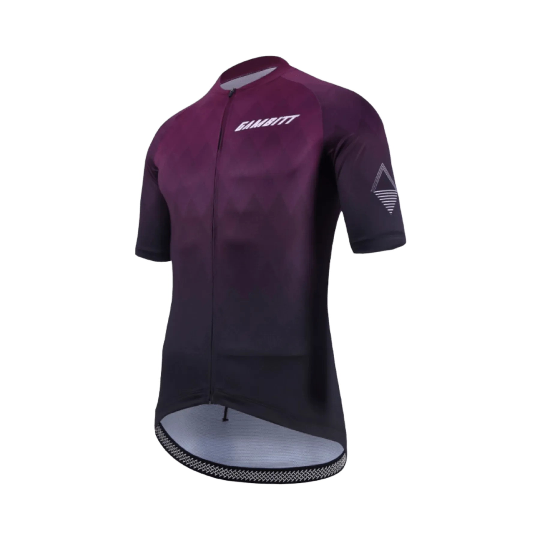 Gambitt Classic Mens Cycling Jersey (Amethyst)
