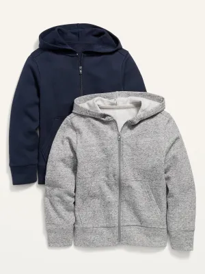 Gender-Neutral Zip Hoodie 2-Pack for Kids Old-Navy