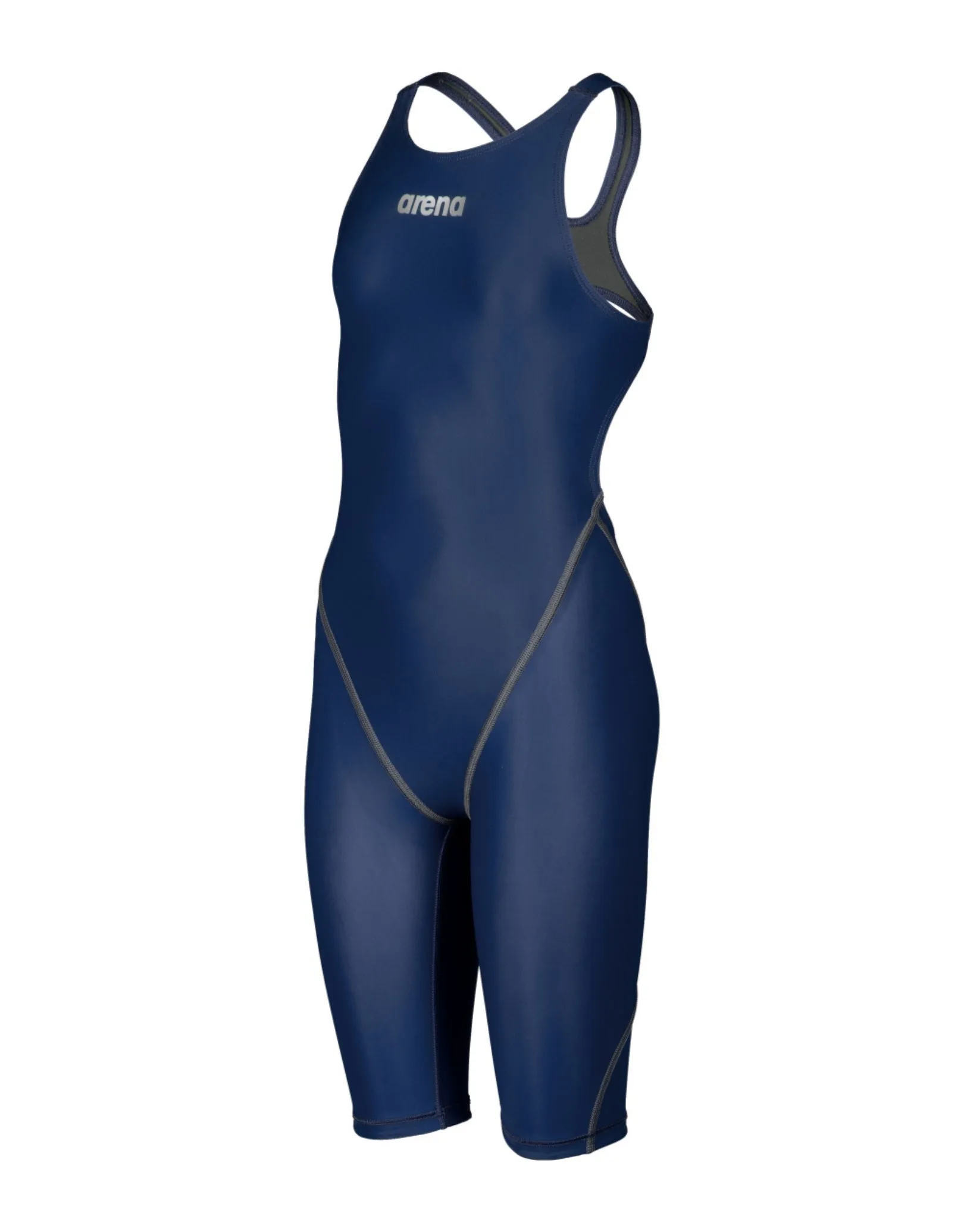 Girls Powerskin ST NEXT Open Back - Navy