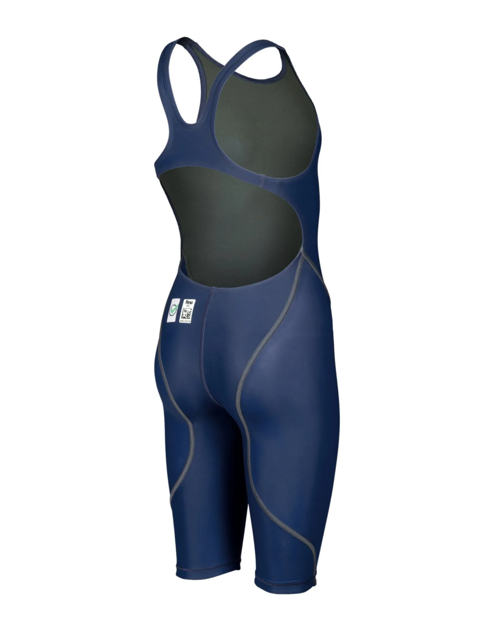 Girls Powerskin ST NEXT Open Back - Navy