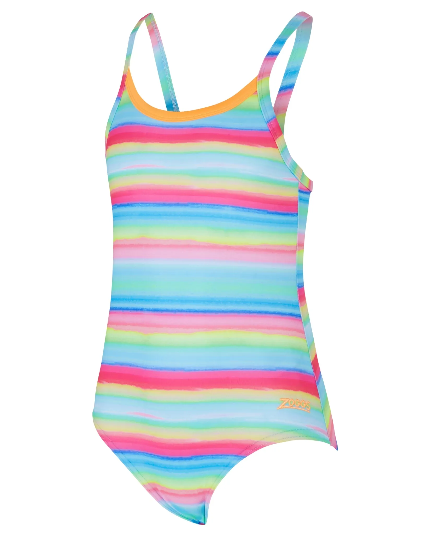 Girls Seychelle Strikeback Swimsuit - Blue/Pink