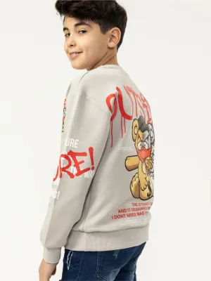 GRAPHIC BEAR FASHION SWEATSHIRT