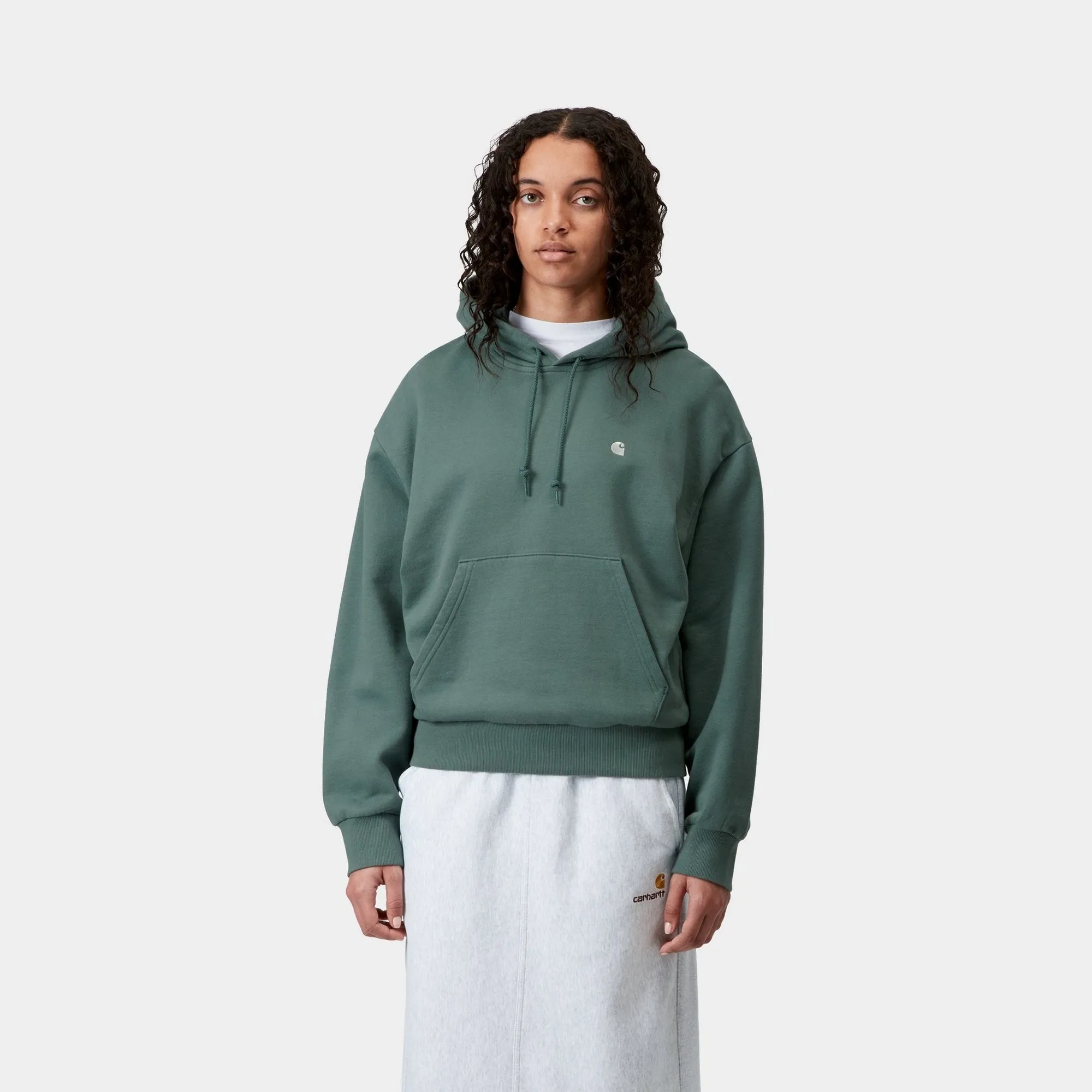 Hooded Casey Sweatshirt | Silver Pine Carhartt WIP