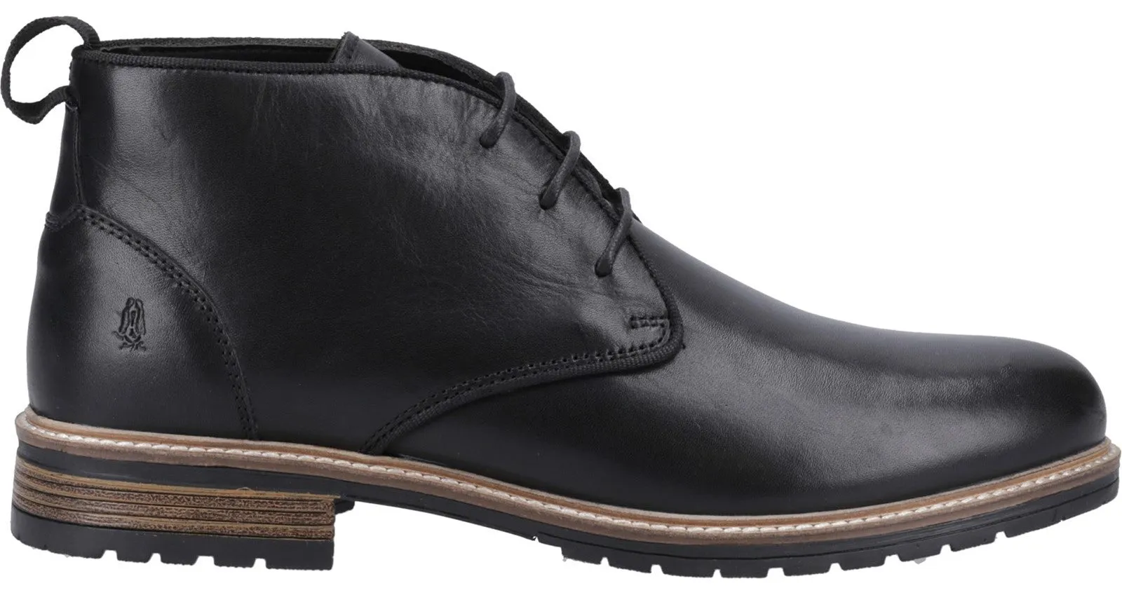 Hush Puppies Ricky Mens Leather Lace Up Chukka Boot