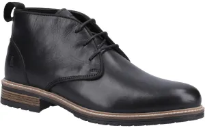 Hush Puppies Ricky Mens Leather Lace Up Chukka Boot