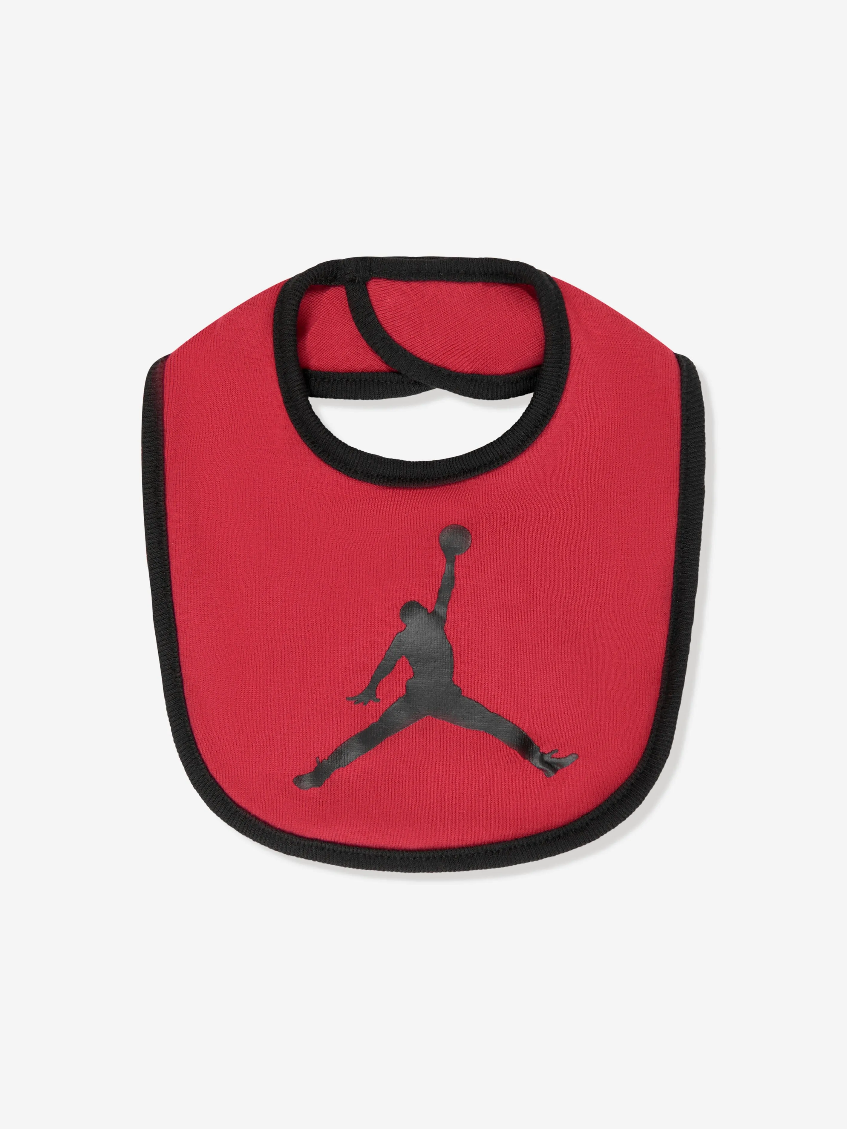 Jordan Baby 5 Piece Bodysuit Set in Red