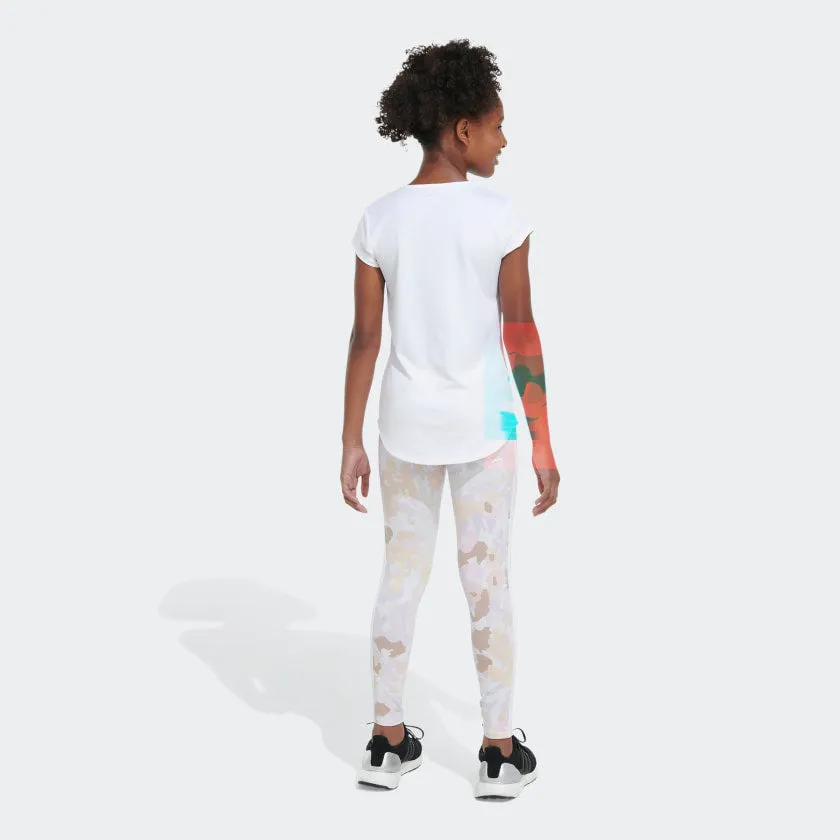 Kids' adidas AOP 7 8 TIGHT COTTON