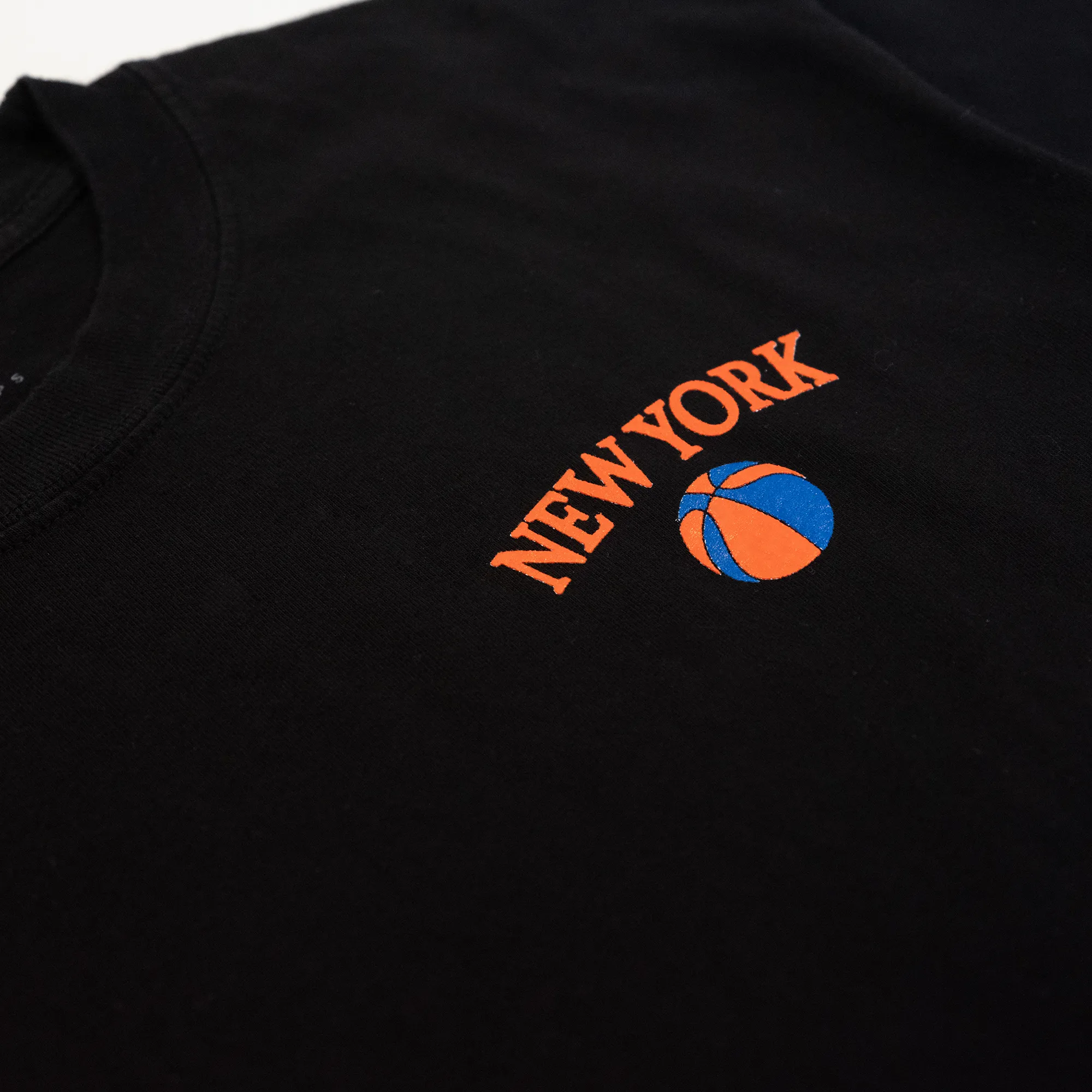 Kids Black New York Basketball Club Tee LOCAL HOOPS