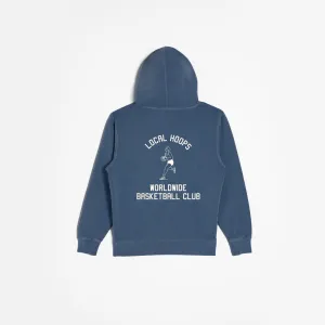 Kids Blue Worldwide Hoodie LOCAL HOOPS