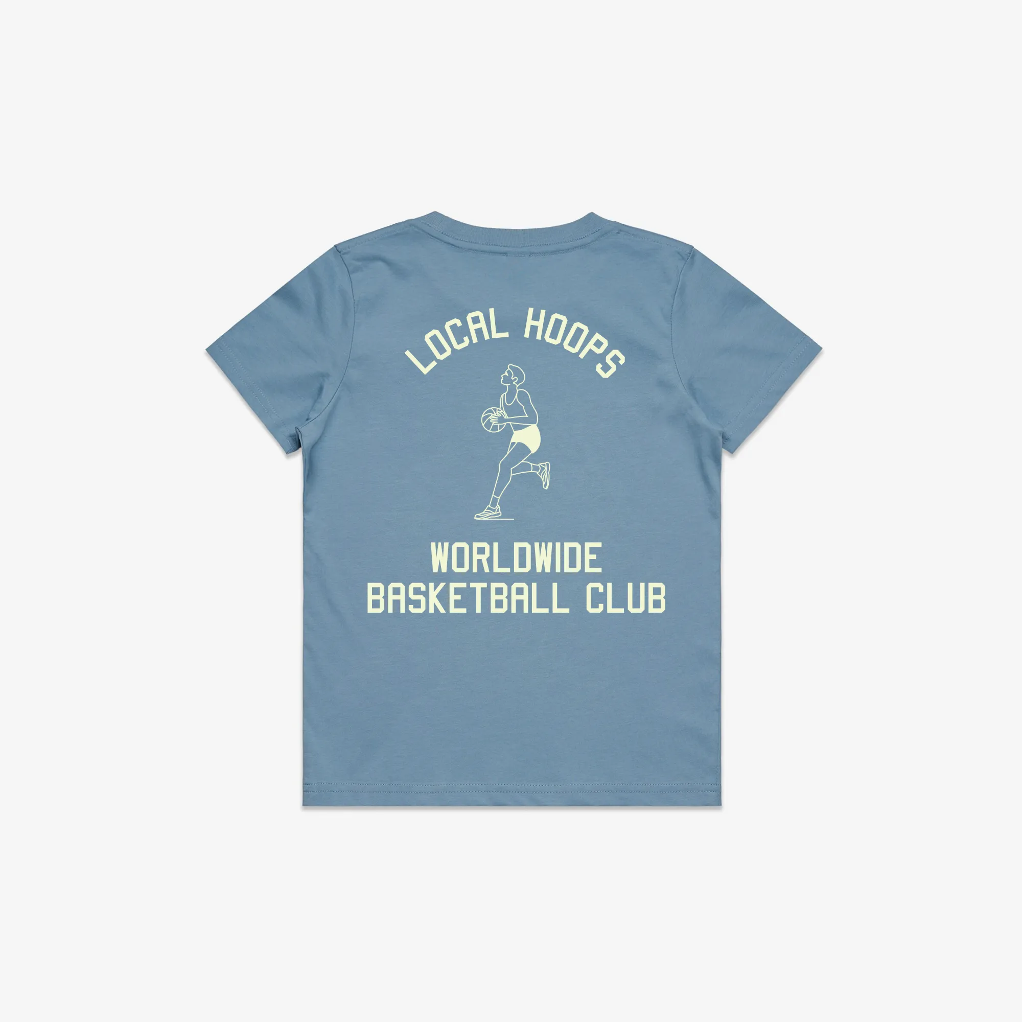 Kids Carolina Blue Worldwide Tee LOCAL HOOPS