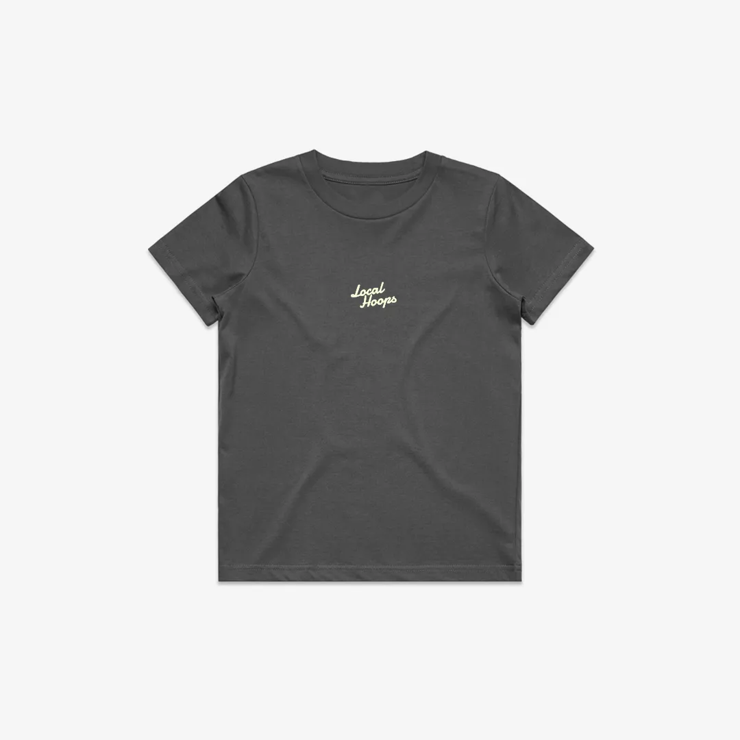 Kids Gray New York Basketball Club Tee LOCAL HOOPS