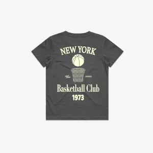 Kids Gray New York Basketball Club Tee LOCAL HOOPS