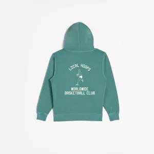 Kids Green Worldwide Hoodie LOCAL HOOPS
