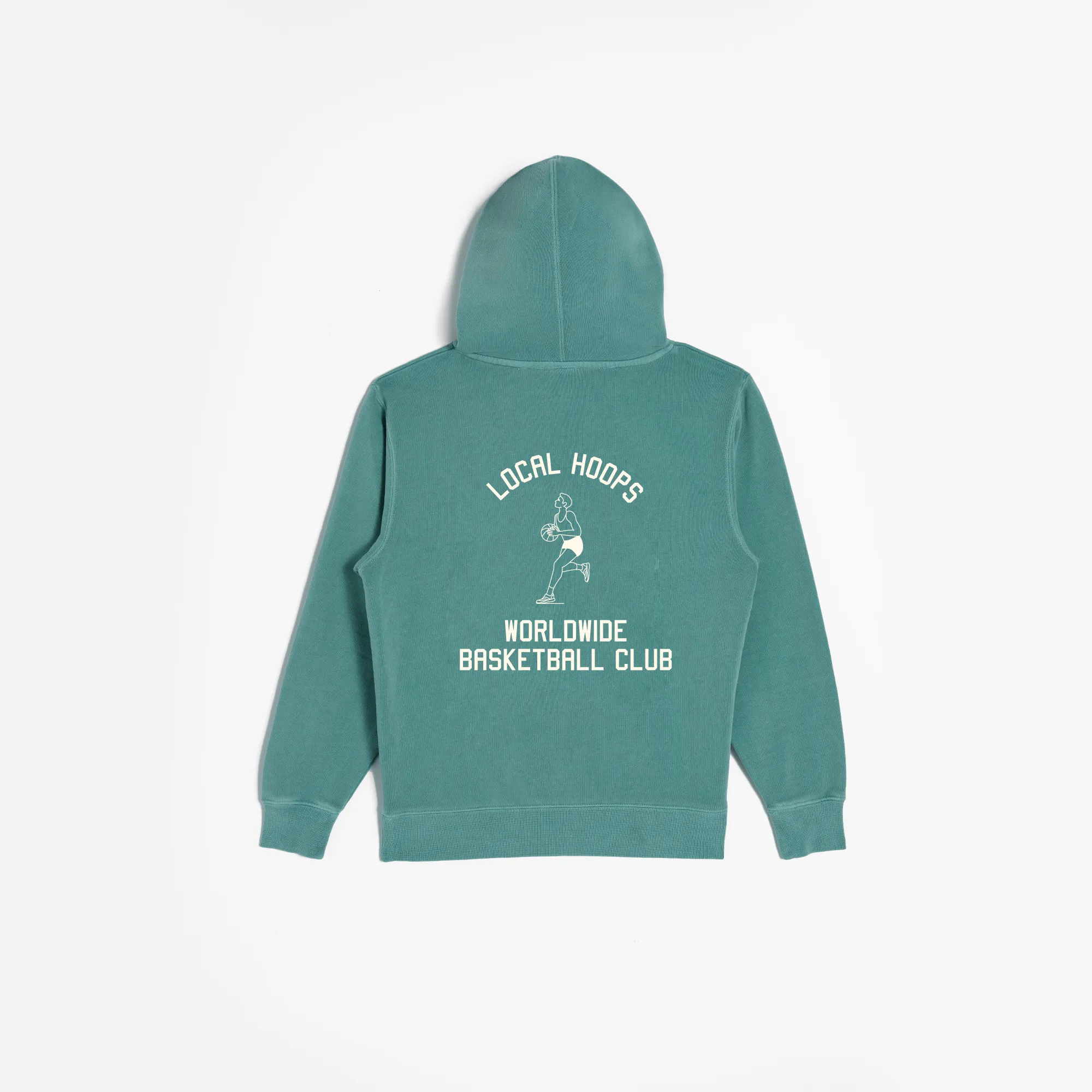 Kids Green Worldwide Hoodie LOCAL HOOPS