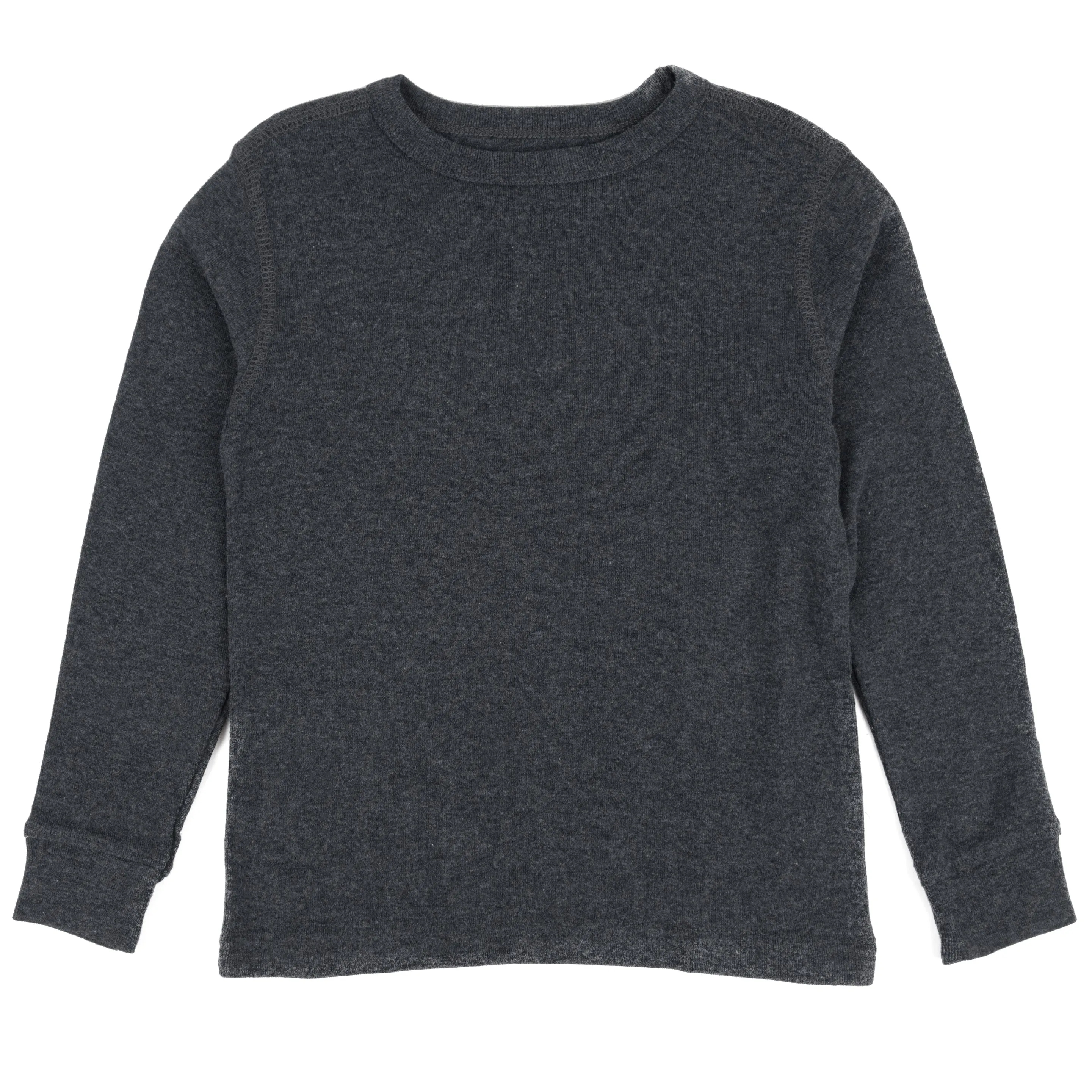 Kids Long Sleeve T-Shirt Neutral Solid Color