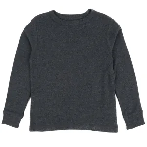 Kids Long Sleeve T-Shirt Neutral Solid Color
