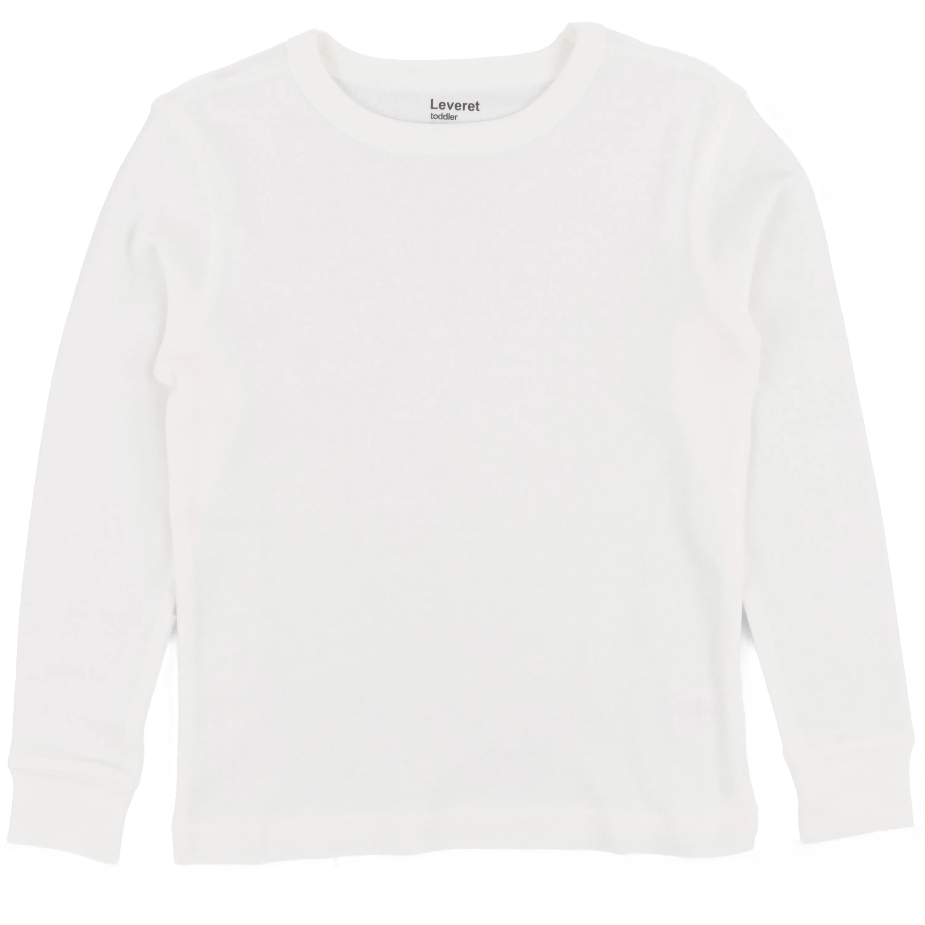 Kids Long Sleeve T-Shirt Neutral Solid Color