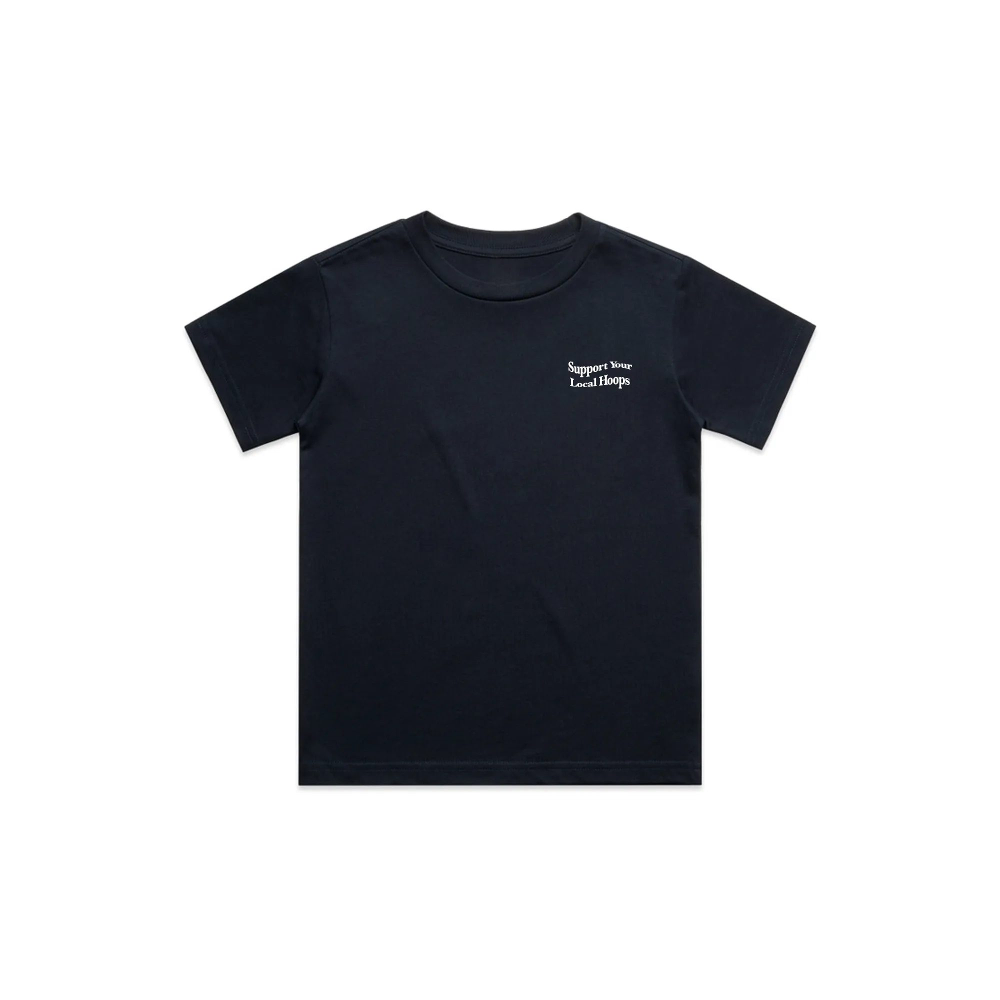 Kids Navy Backboard Tee LOCAL HOOPS