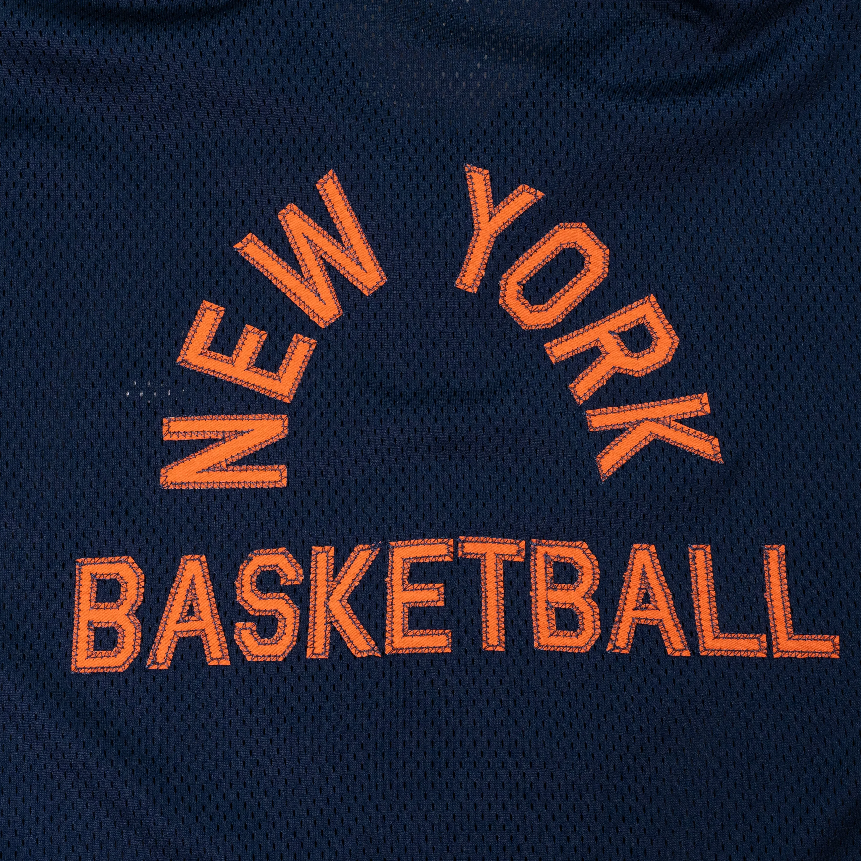 Kids Navy New York Basketball Shooting Shirt LOCAL HOOPS