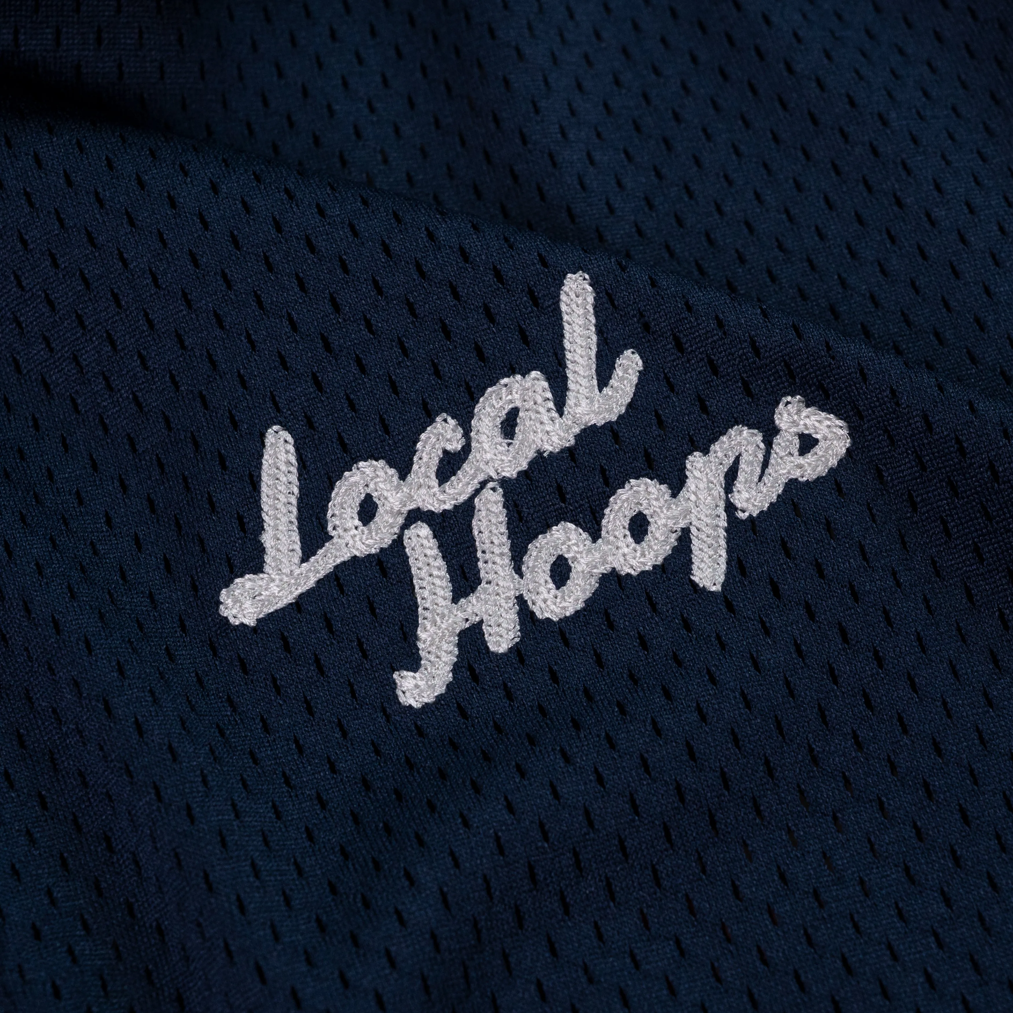 Kids Navy New York Basketball Shooting Shirt LOCAL HOOPS