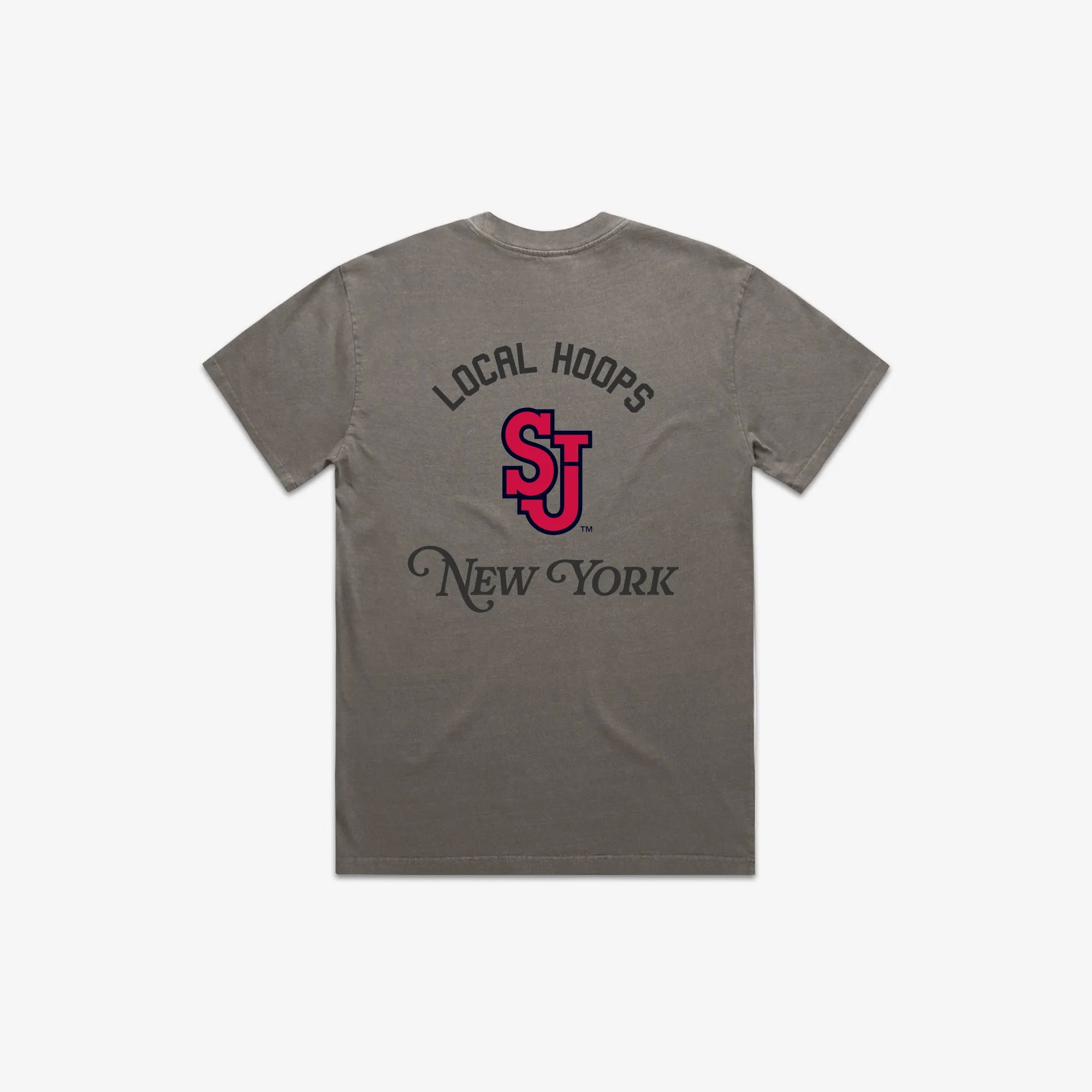 Kids St. John's New York Basketball Heavy Tee LOCAL HOOPS