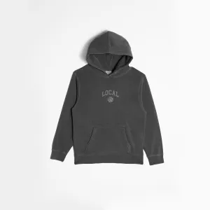 Kids Tonal Black Local Hoodie LOCAL HOOPS