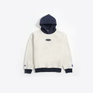 Kids Two tone thermal Blue Local Hoodie LOCAL HOOPS