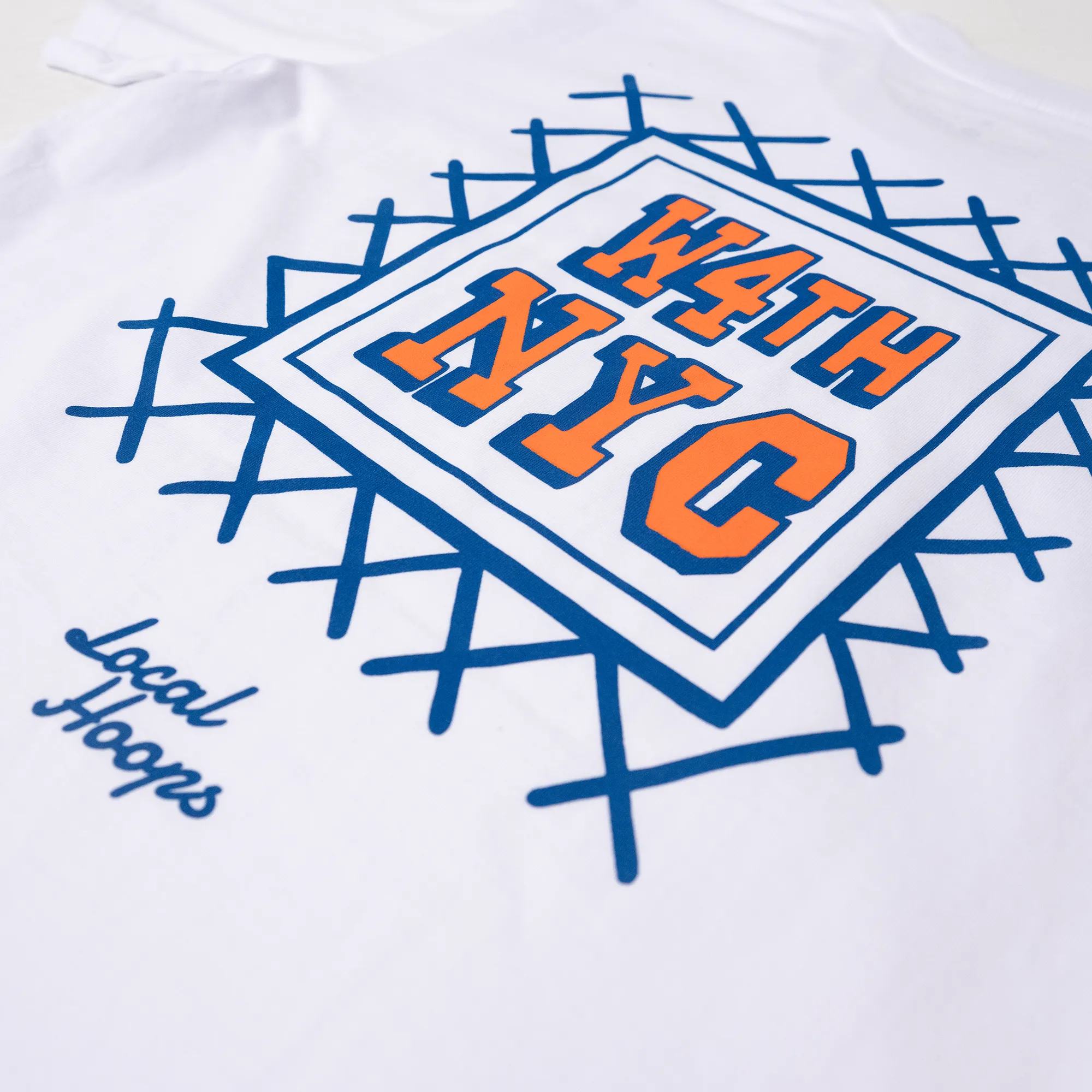 Kids White West 4th Tee LOCAL HOOPS