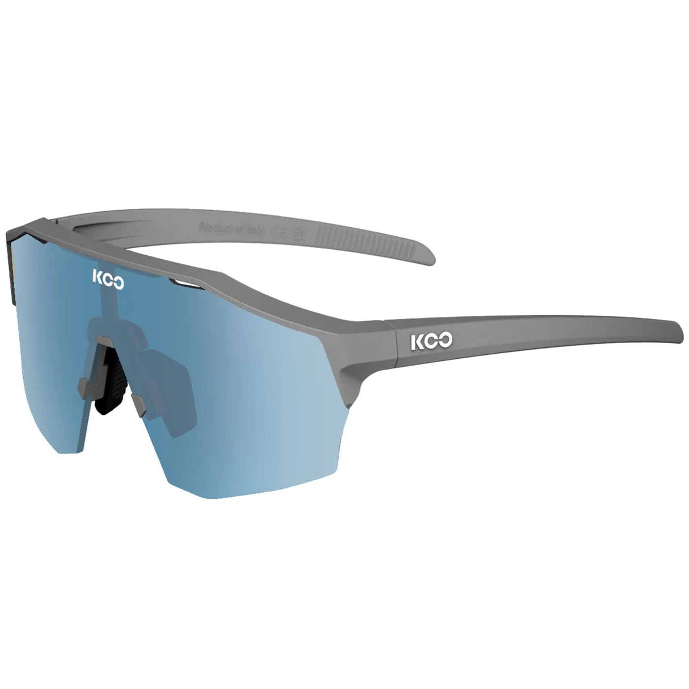 KOO Alibi Large sunglasses - Grey Matt Turquoise