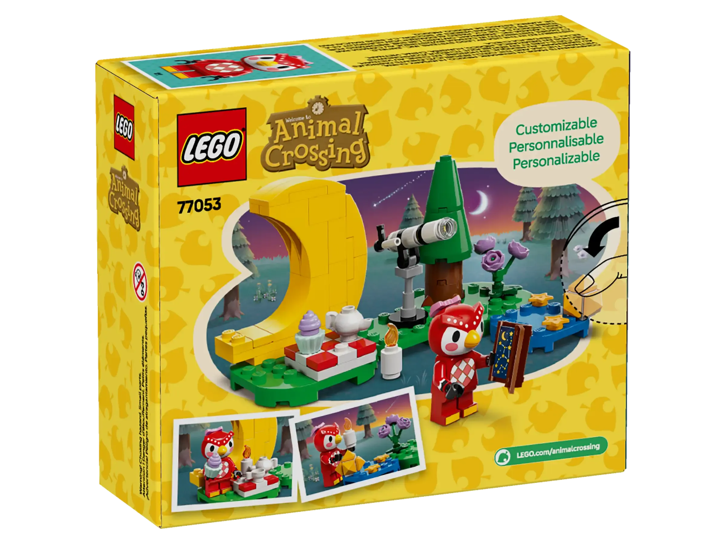 Lego Animal Crossing Stargazing with Celeste 77053