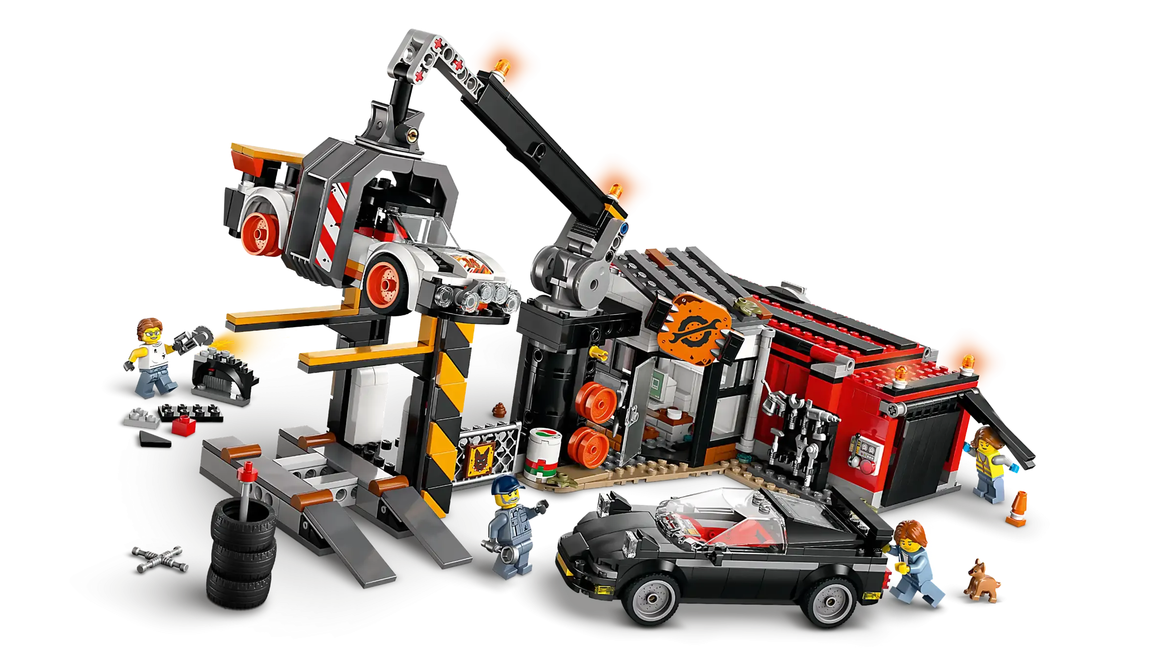 Lego City Scrapyard with Cars 60472