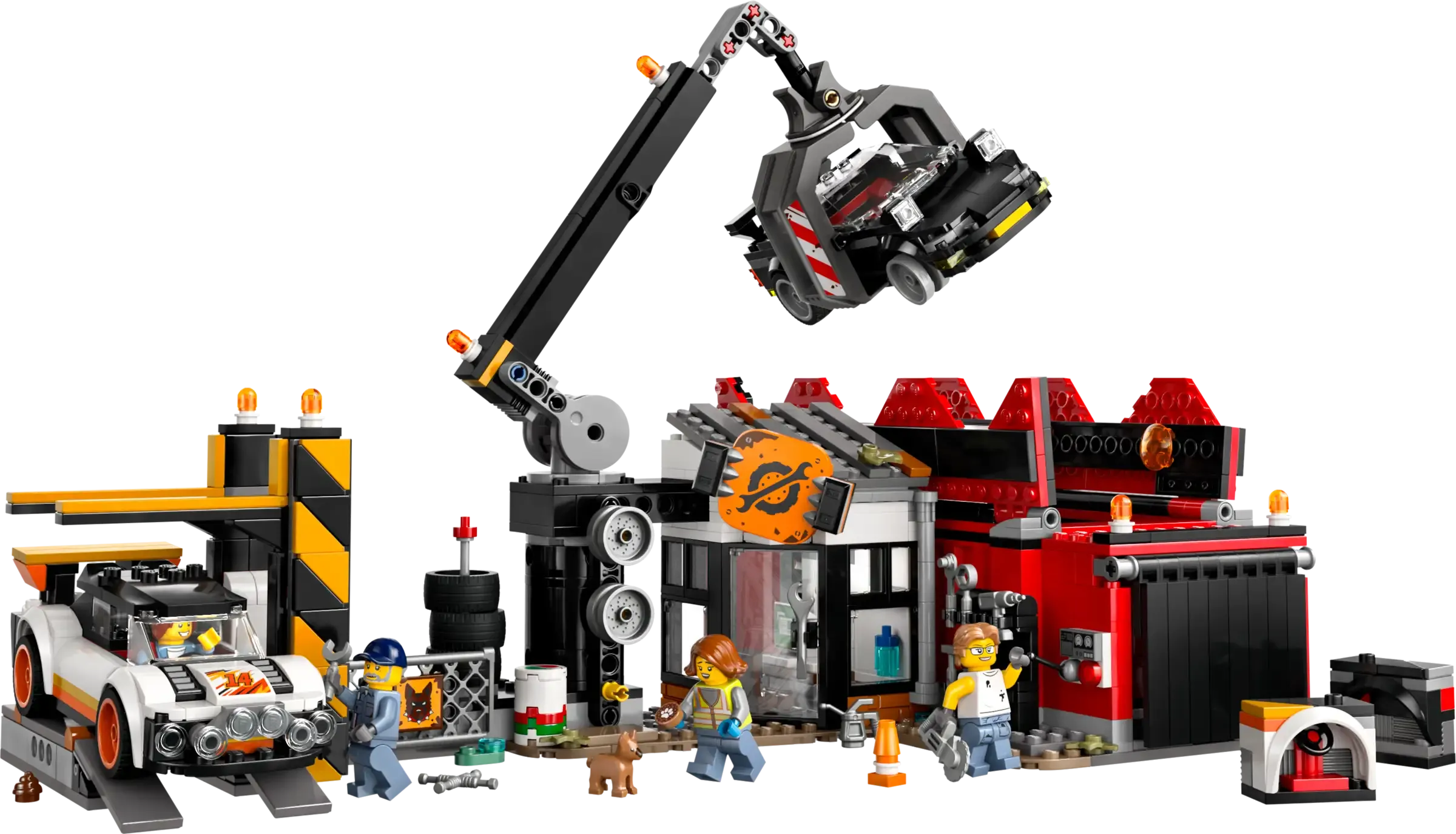 Lego City Scrapyard with Cars 60472