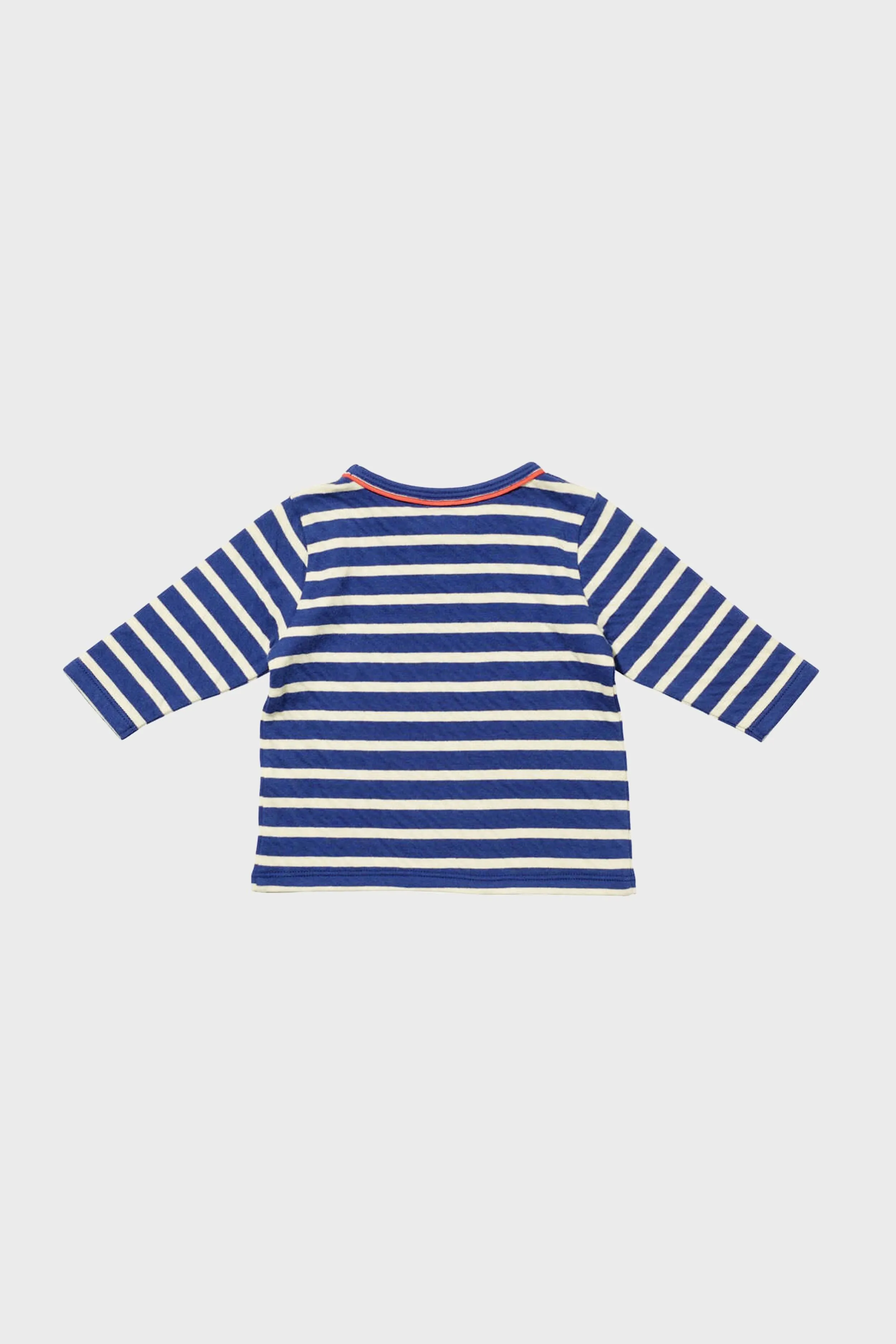 Marine Stripe Edward Baby Long Sleeve Tee
