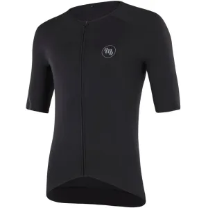 MB Wear Comfort Mens Cycling Jersey (Black)