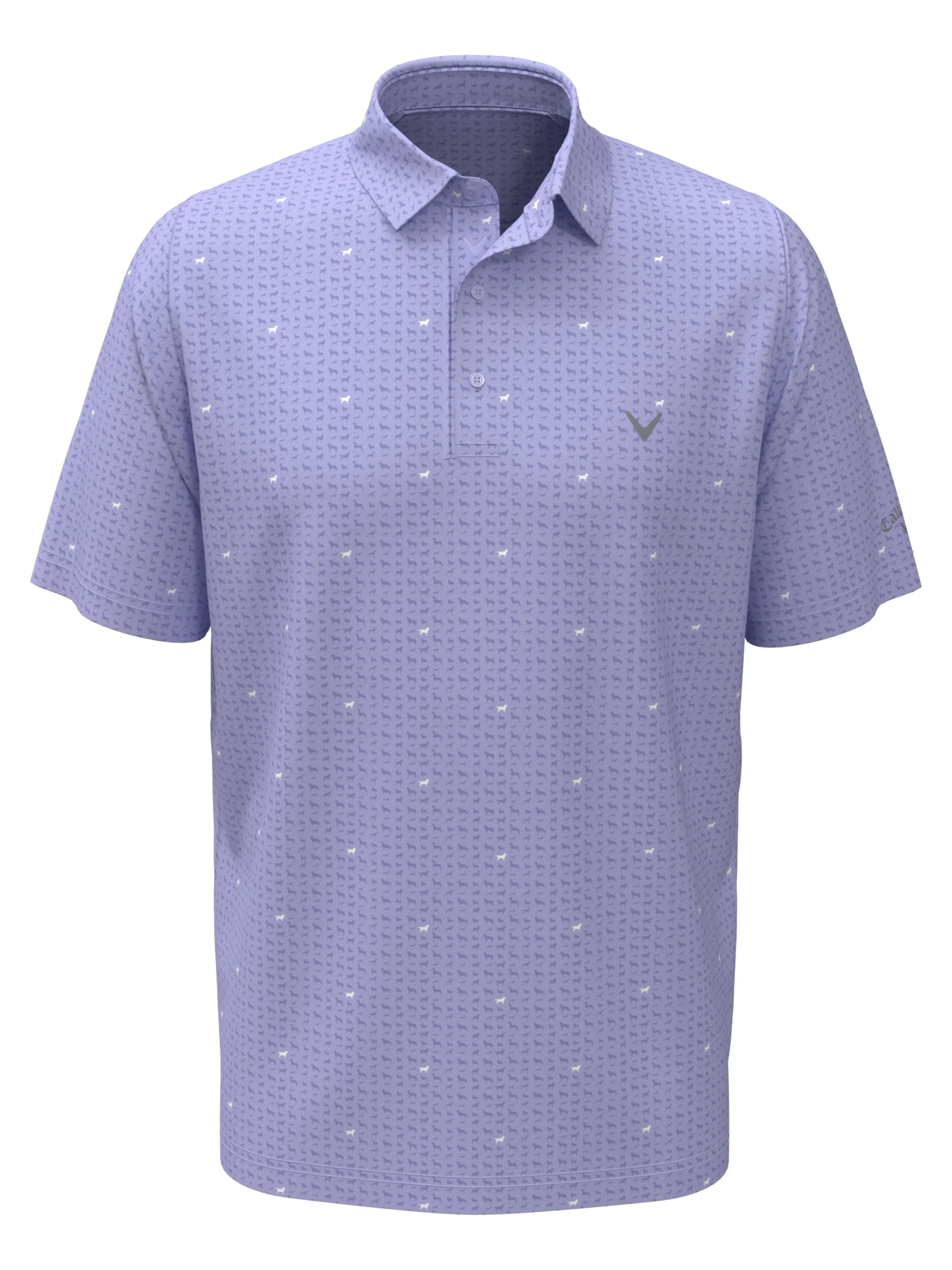 Mens Doggy Print Polo Callaway Apparel
