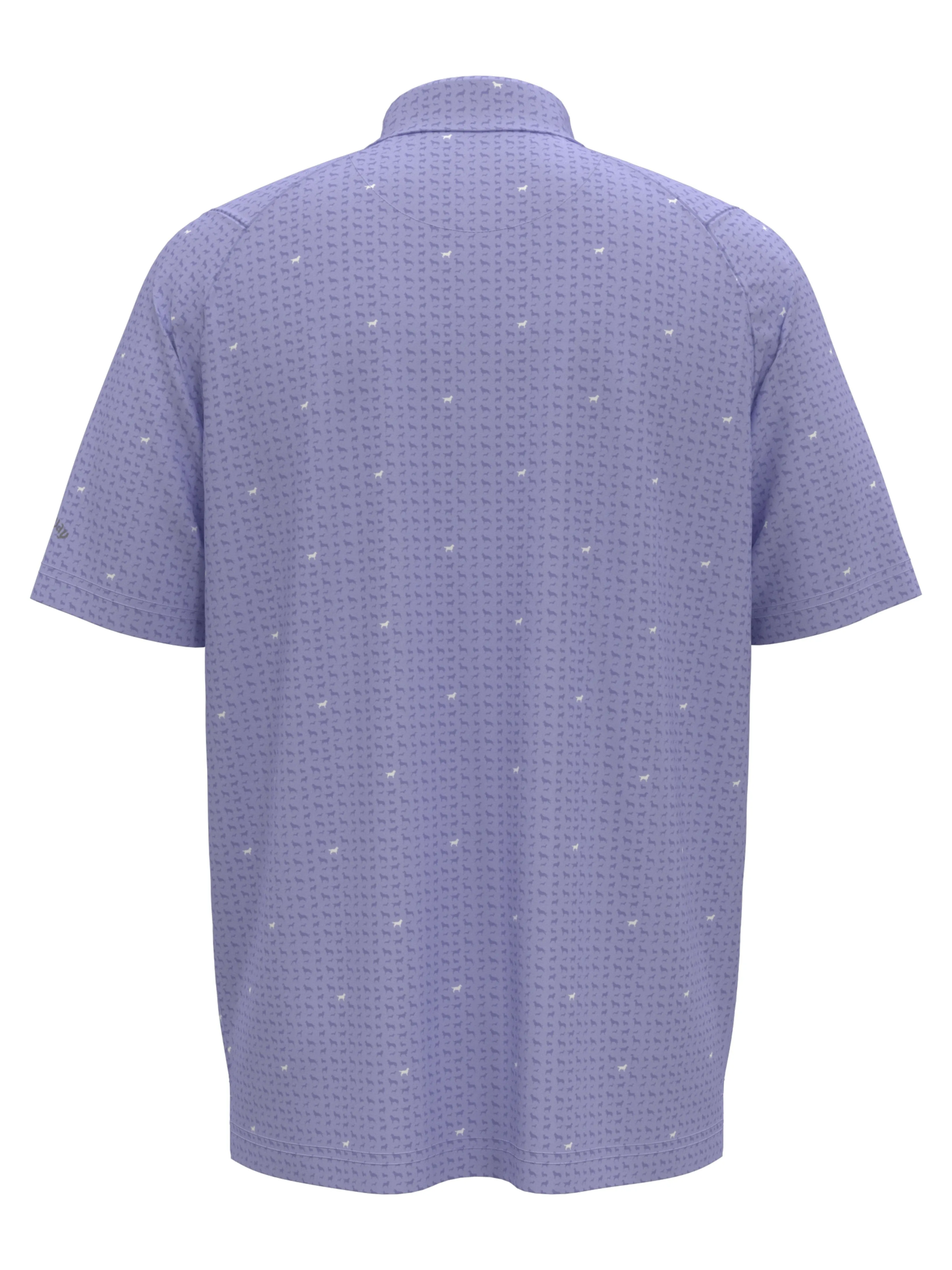 Mens Doggy Print Polo Callaway Apparel