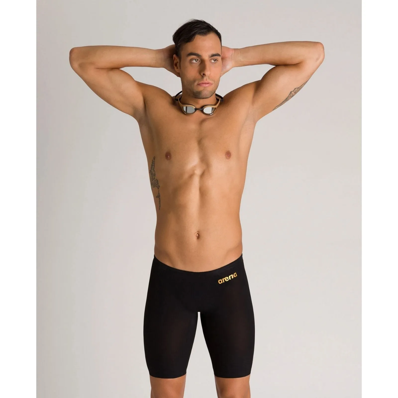 MEN'S POWERSKIN CARBON AIR2 JAMMER - BLACK/BLACK/GOLD