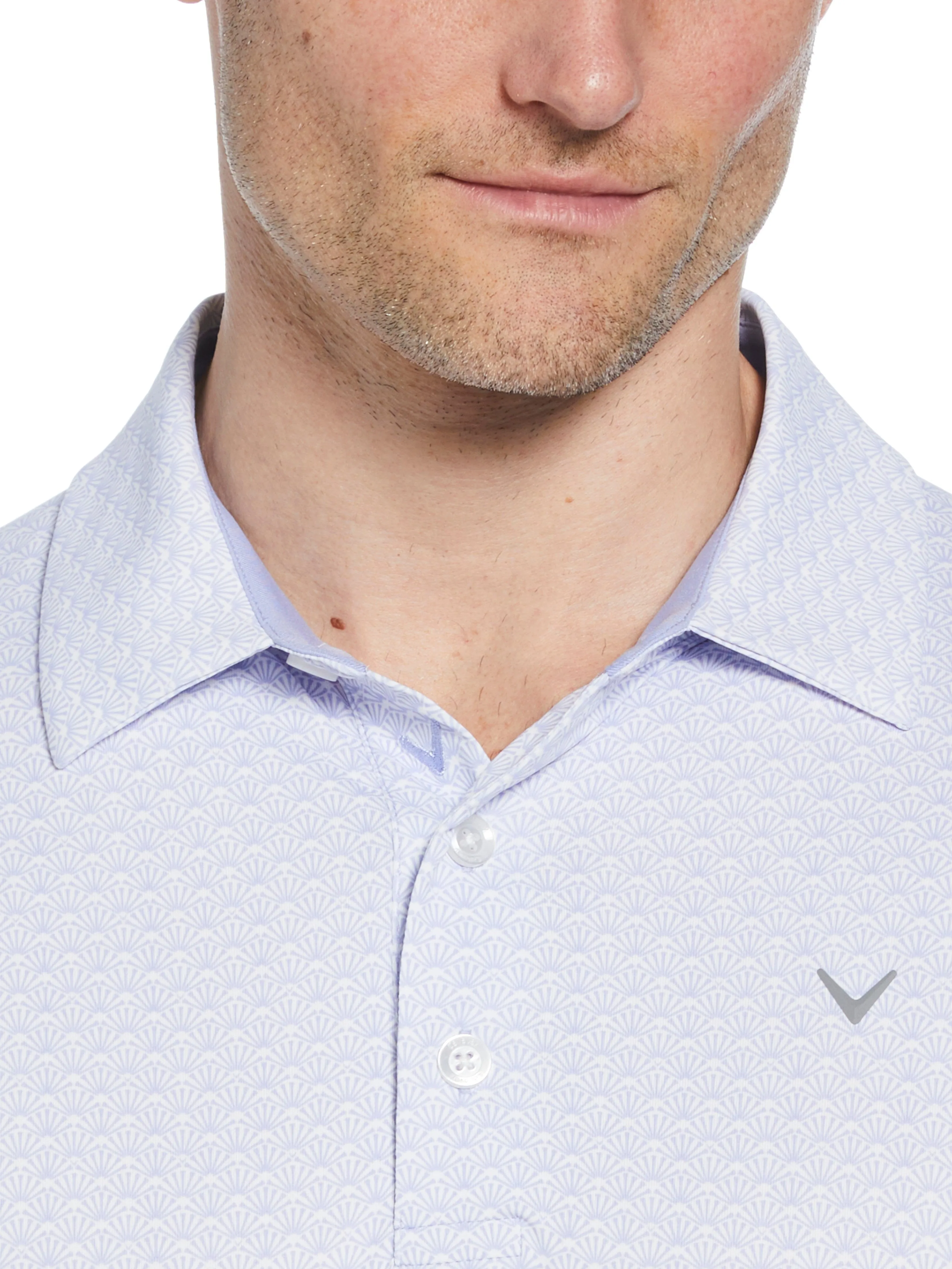 Mens Trademark Print Golf Polo Callaway Apparel