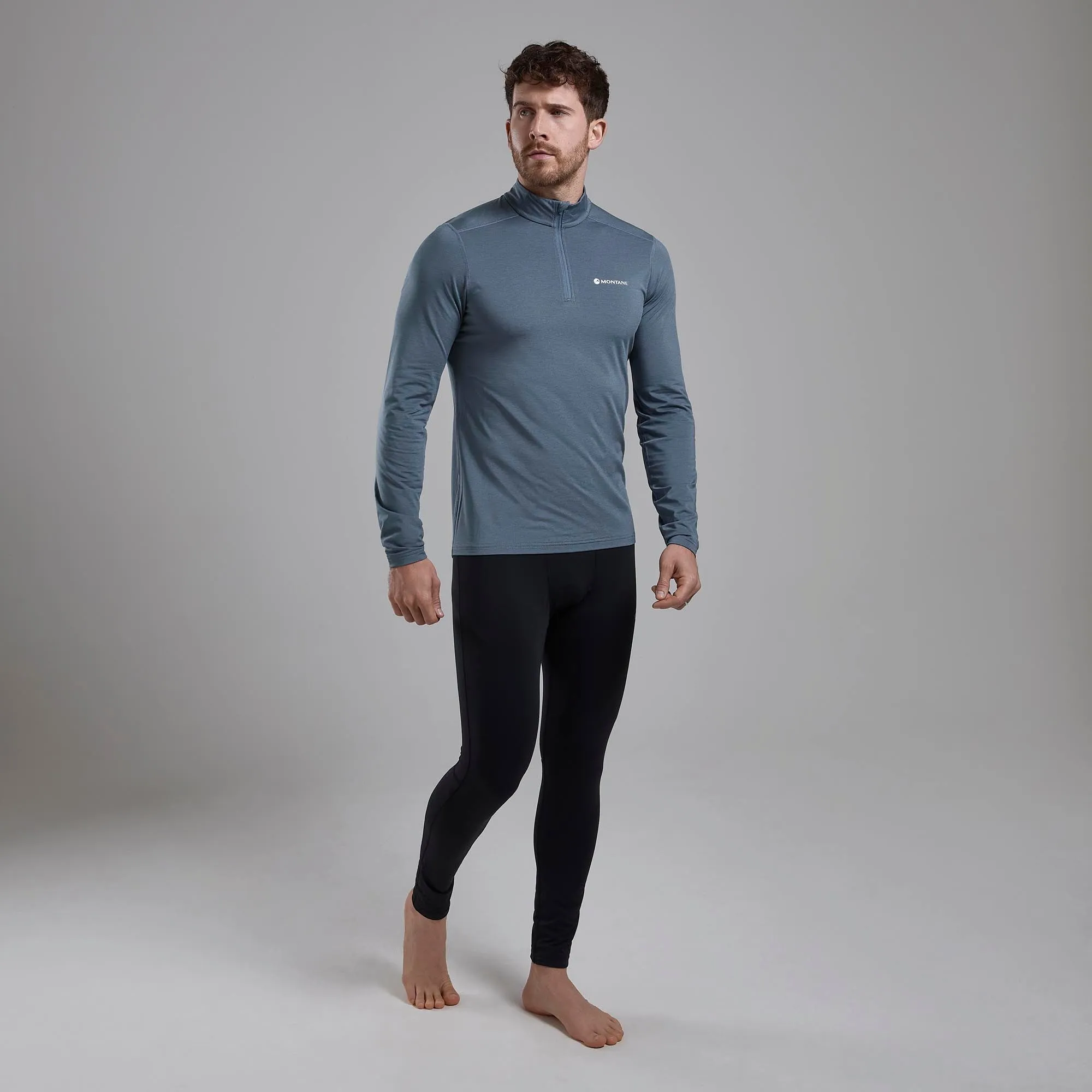 Montane Men's Dart XT Thermal Zip Neck Long Sleeved Top Montane