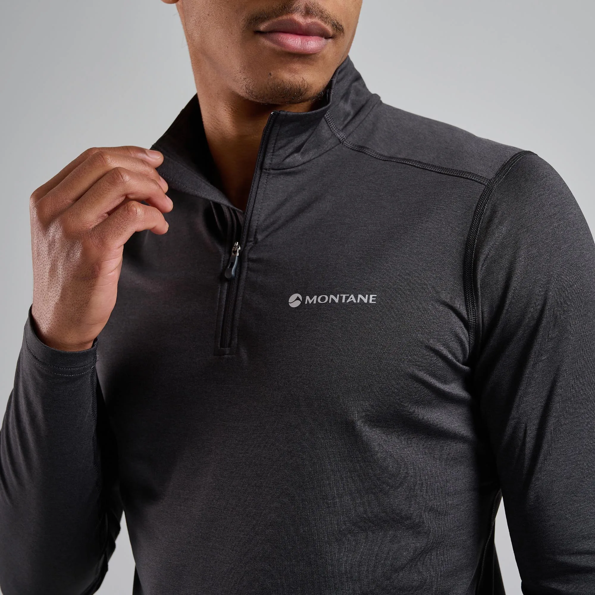 Montane Men's Dart XT Thermal Zip Neck Long Sleeved Top Montane