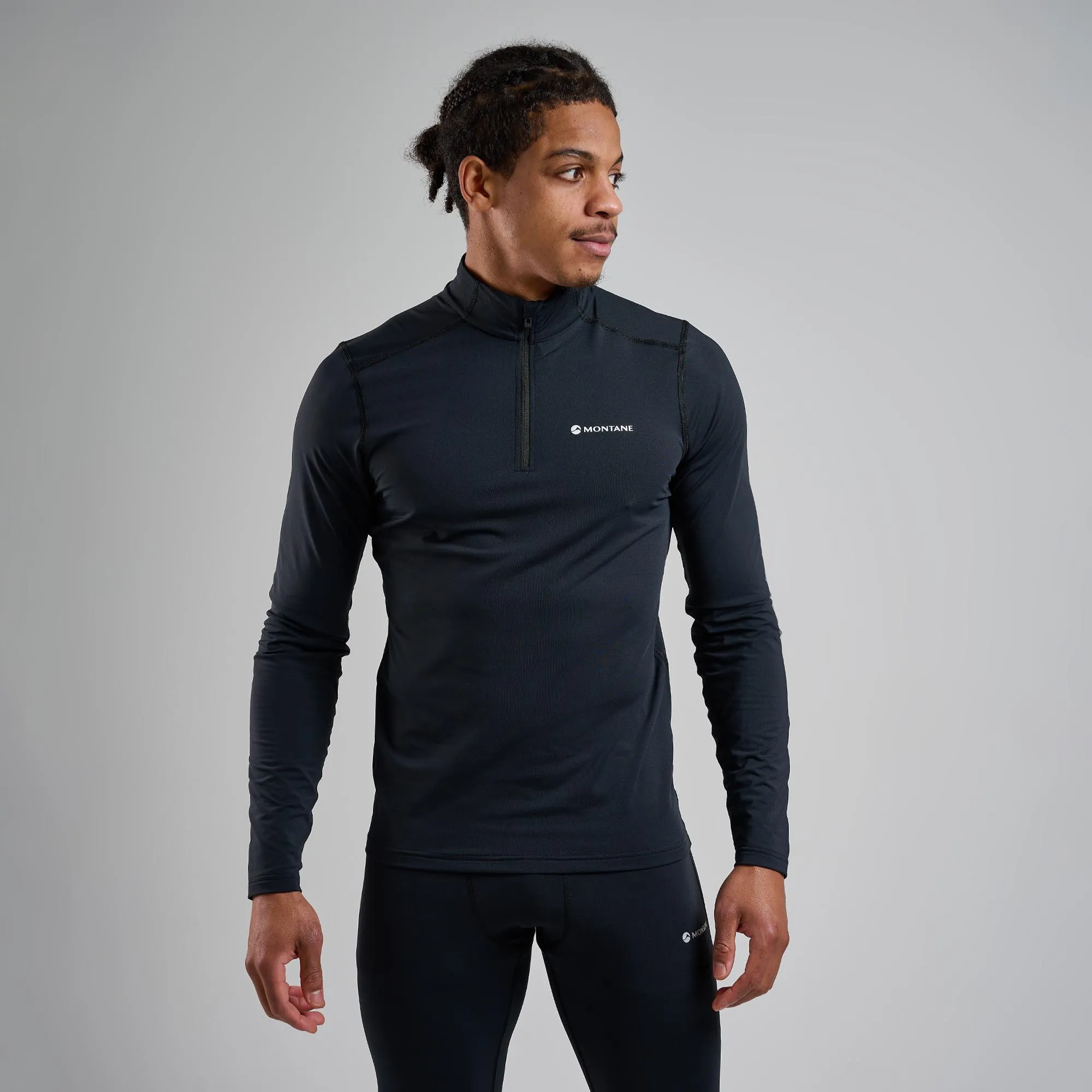Montane Men's Dart XT Thermal Zip Neck Long Sleeved Top Montane