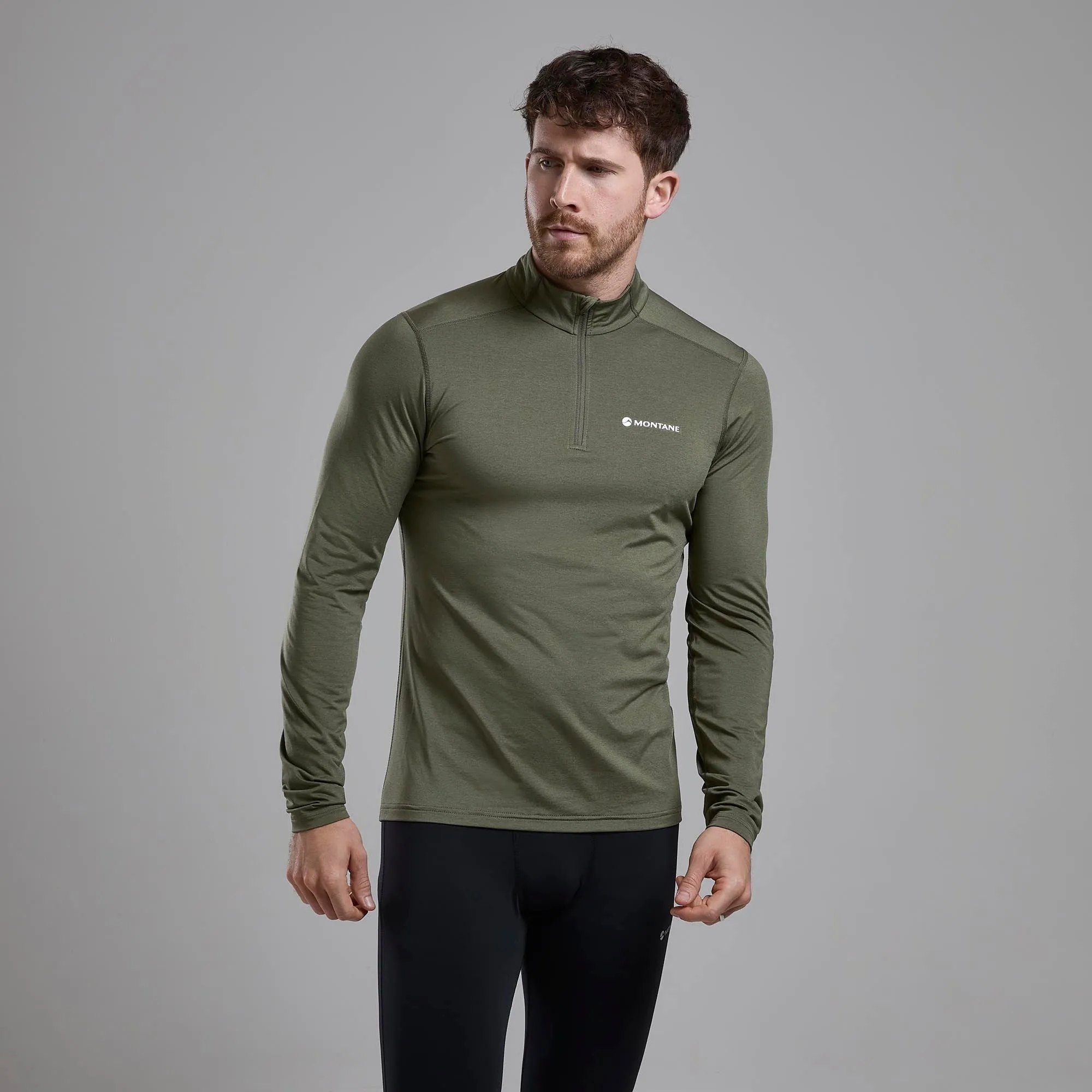 Montane Men's Dart XT Thermal Zip Neck Long Sleeved Top Montane